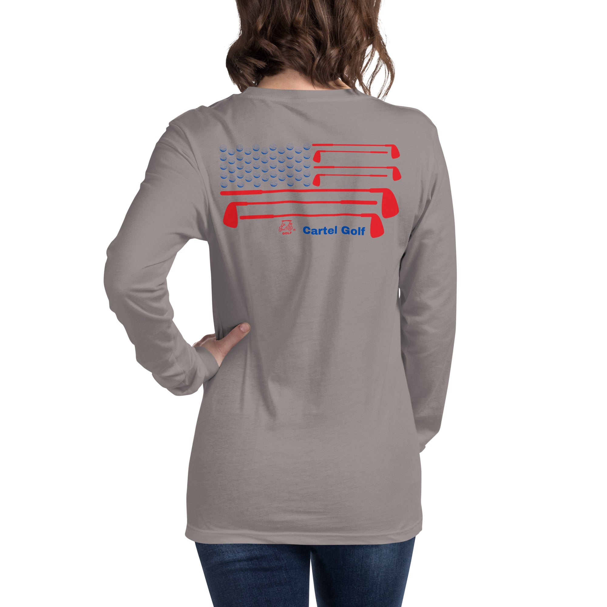 Unisex Long Sleeve Tee "Cartel Golf USA"