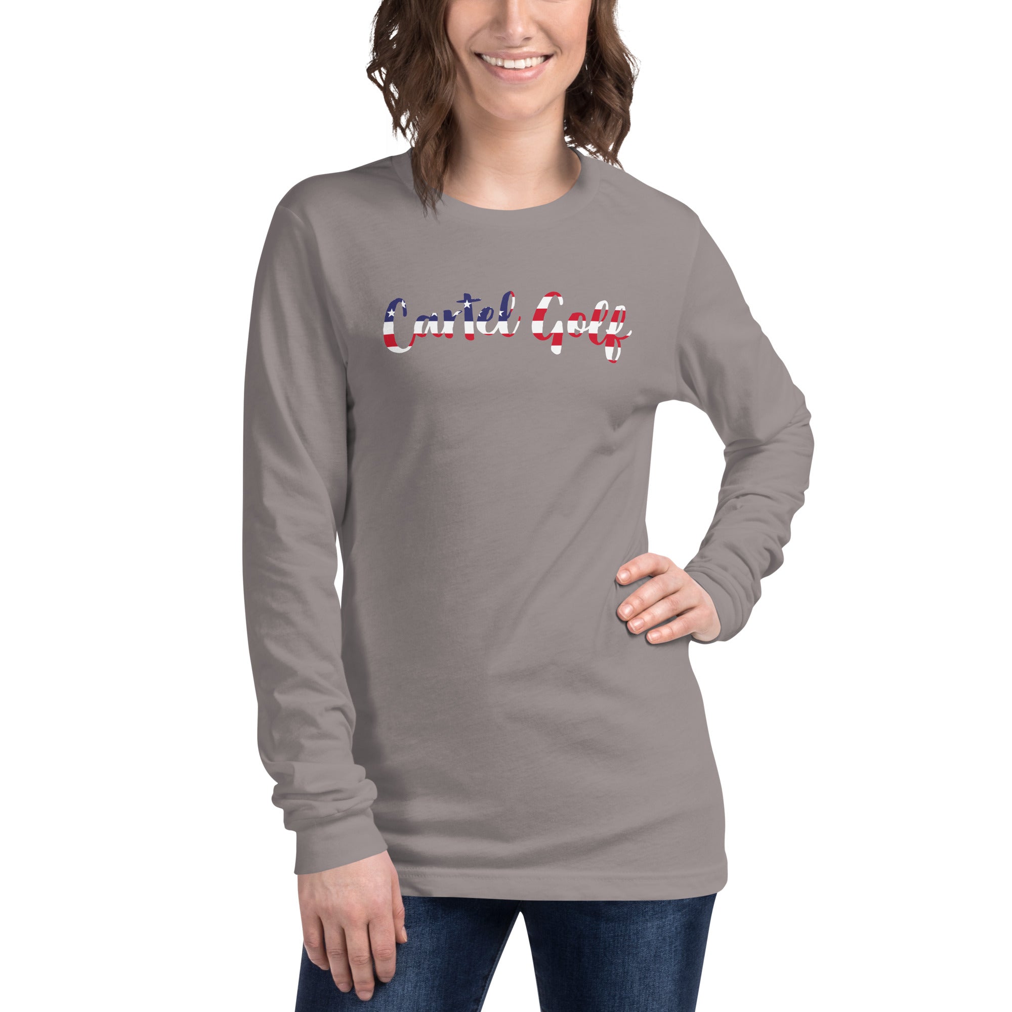 Unisex Long Sleeve Tee "Cartel Golf USA"