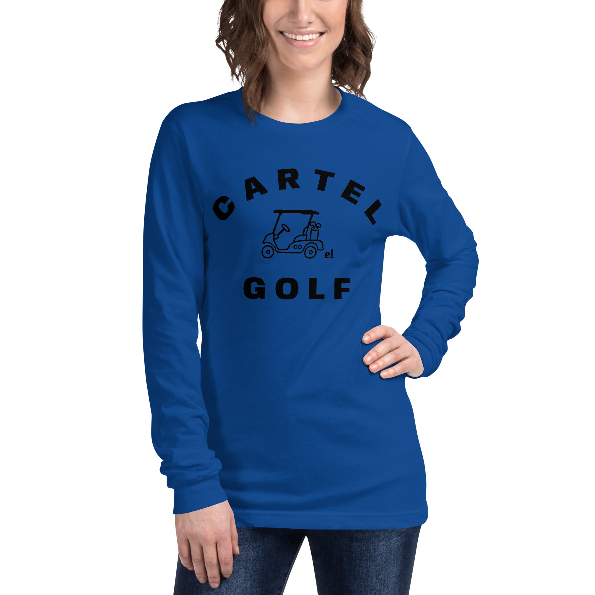 Unisex Long Sleeve Tee "Cartel Golf"