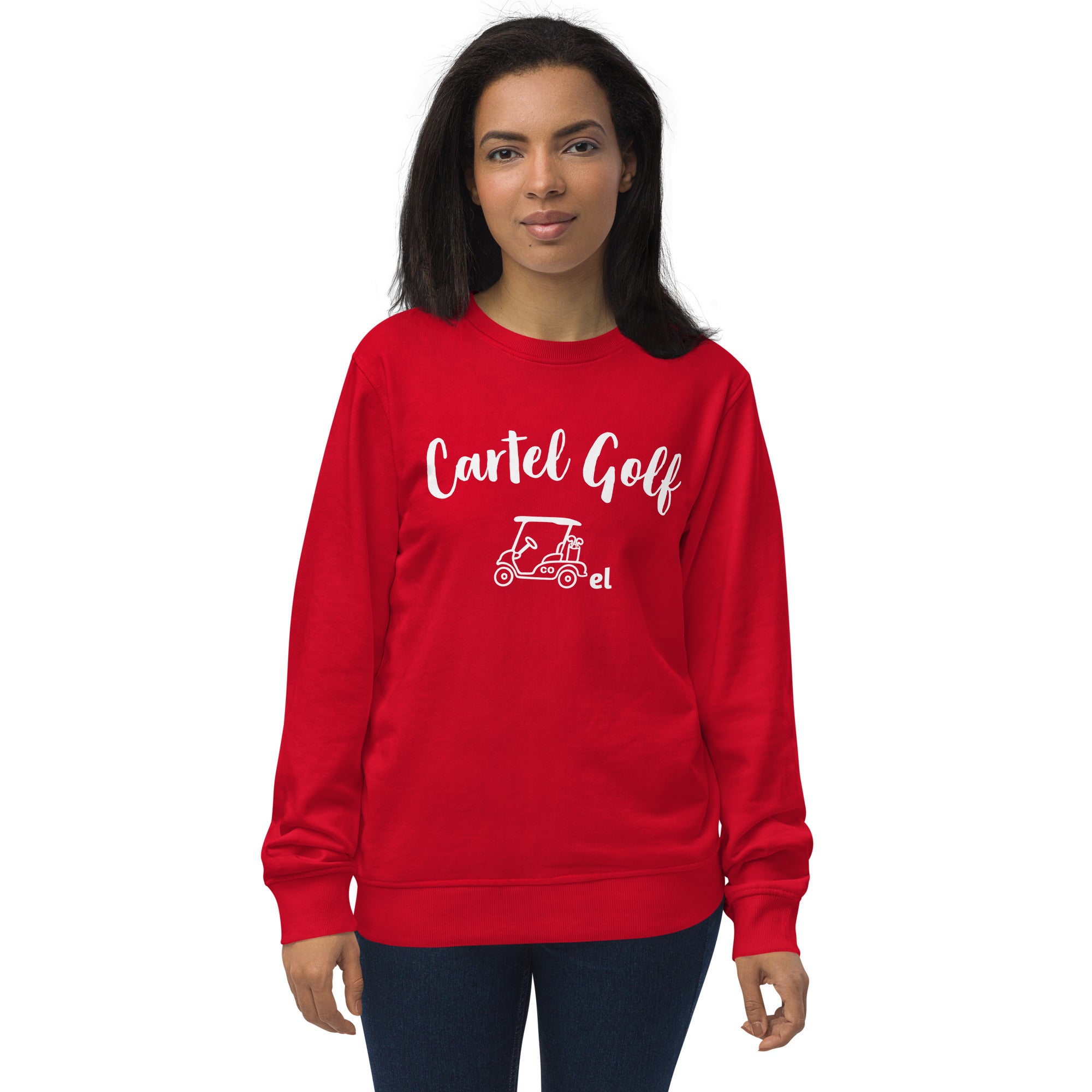 Unisex organic sweatshirt "Red Fridays"