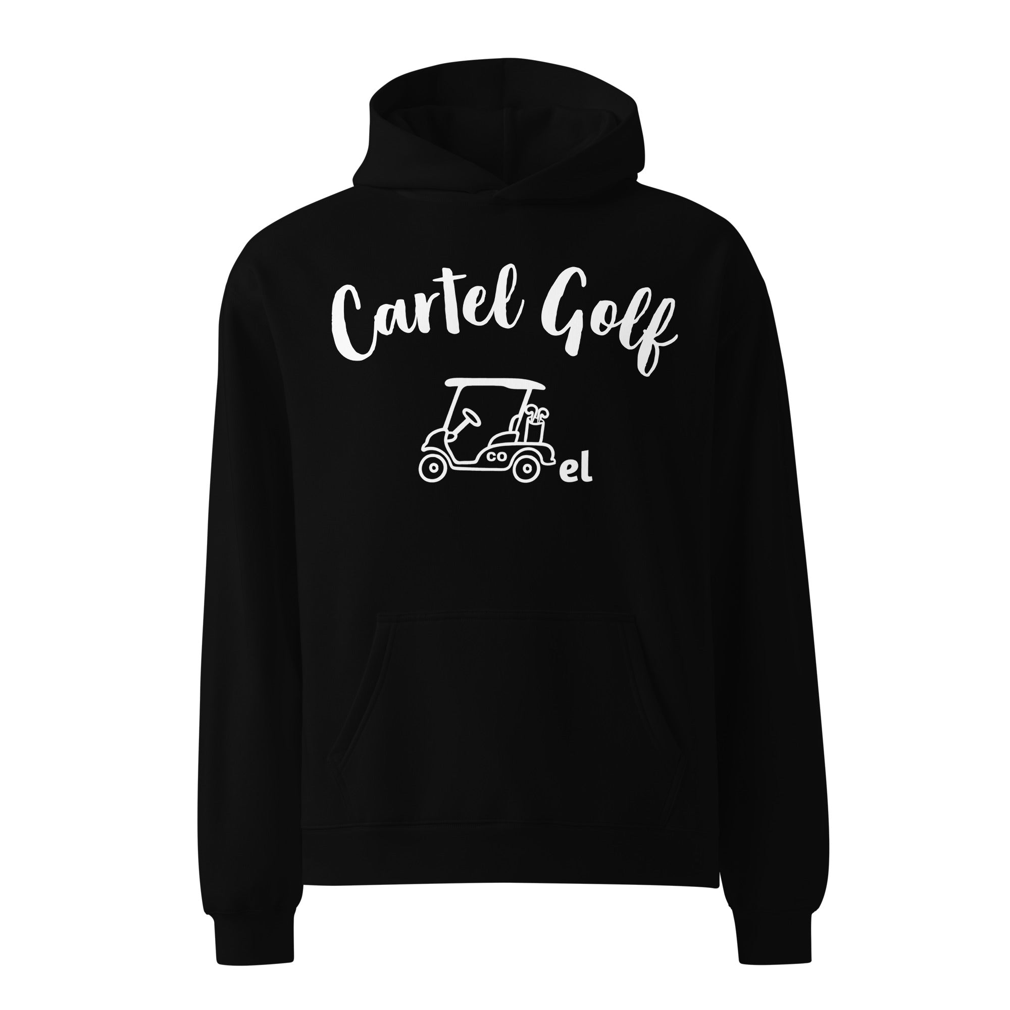 Unisex oversized hoodie "Cartel Golf"