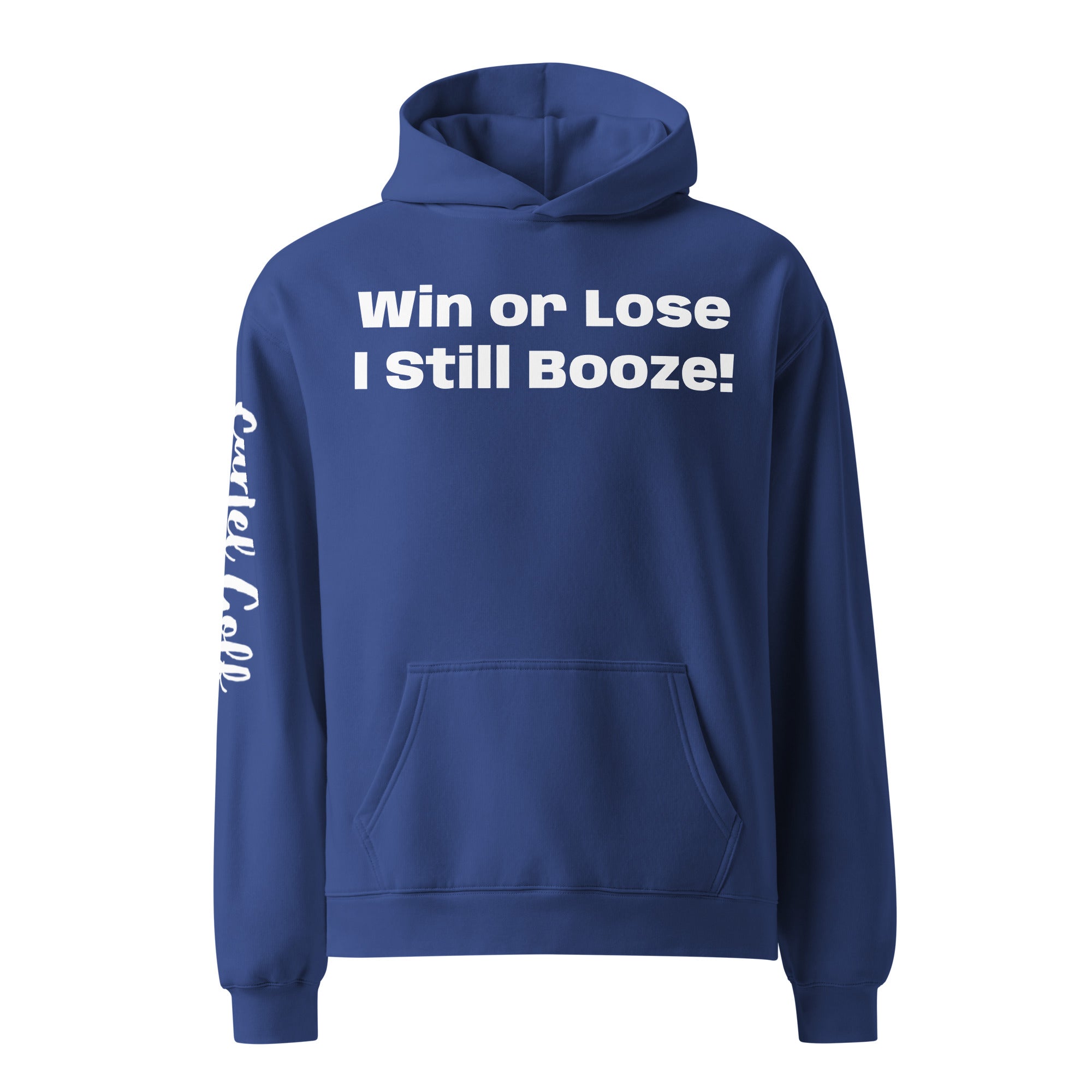 Unisex oversized hoodie "Win or Lose"