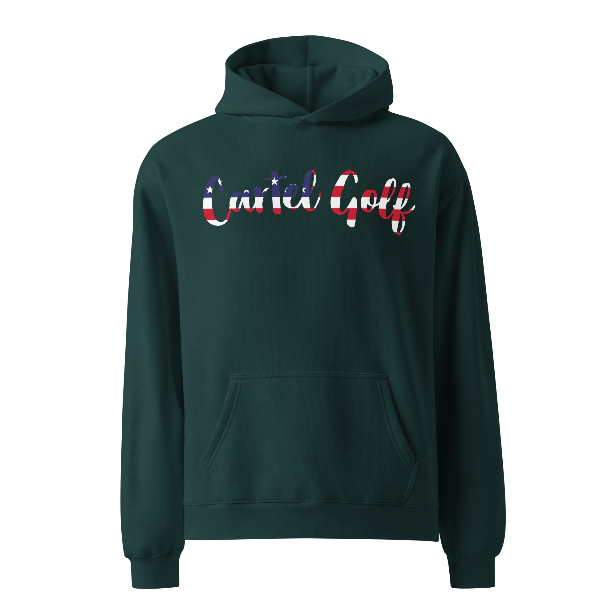 Unisex oversized hoodie "Cartel Golf USA"