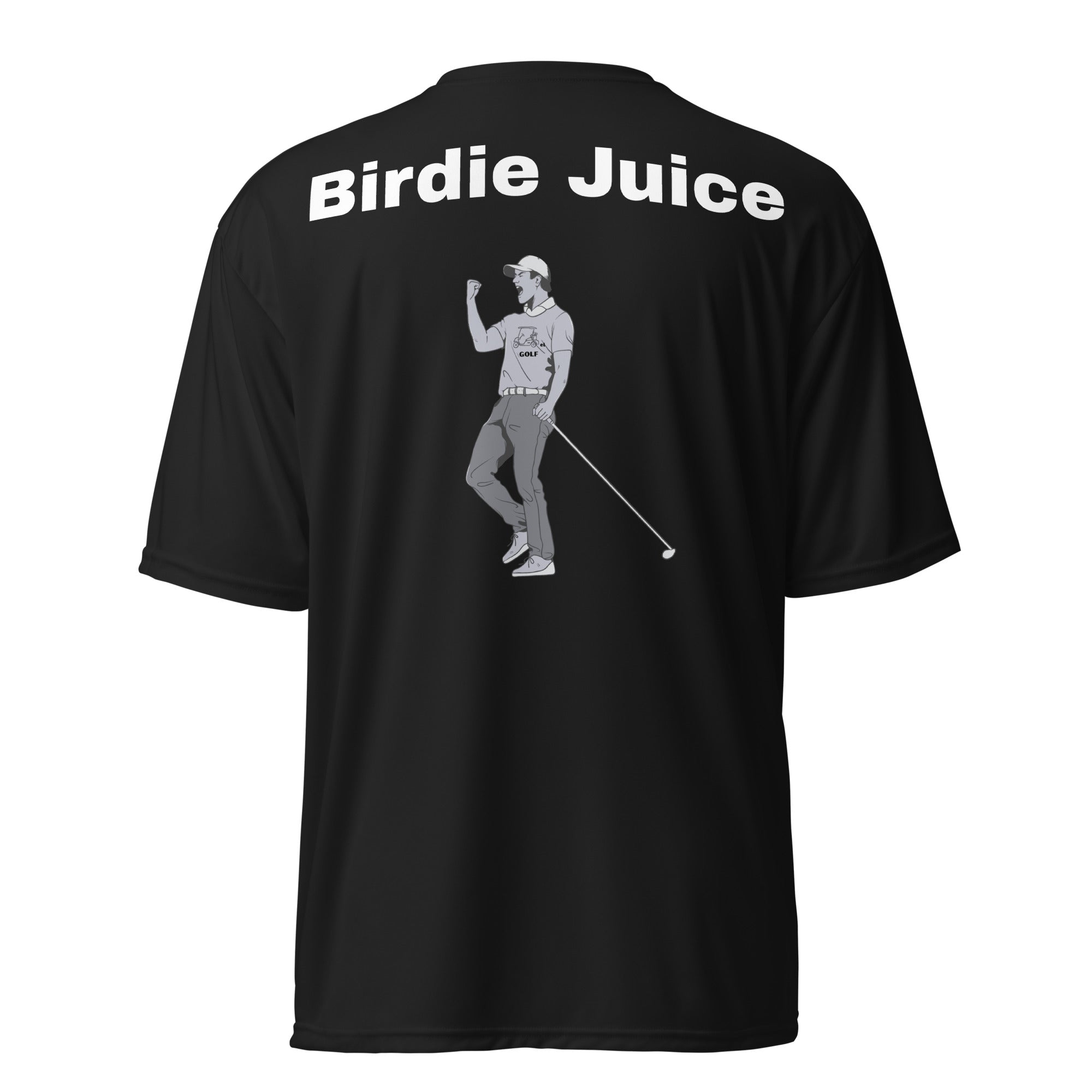 Unisex performance crew neck t-shirt "Birdie Juice"