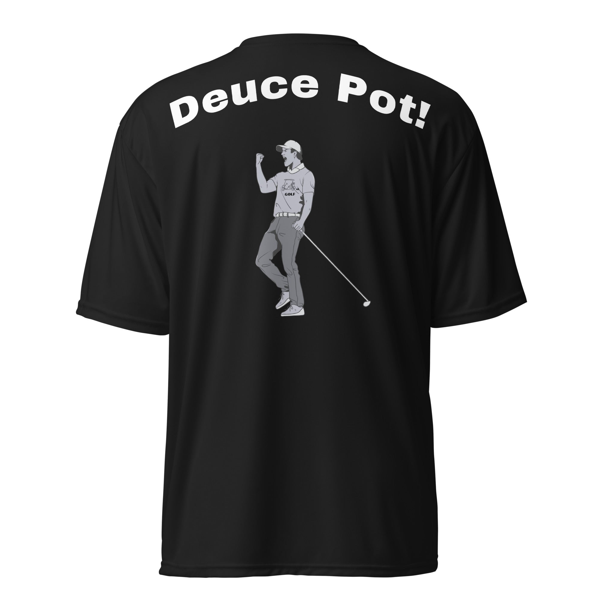 Unisex performance crew neck t-shirt "Deuce Pot"