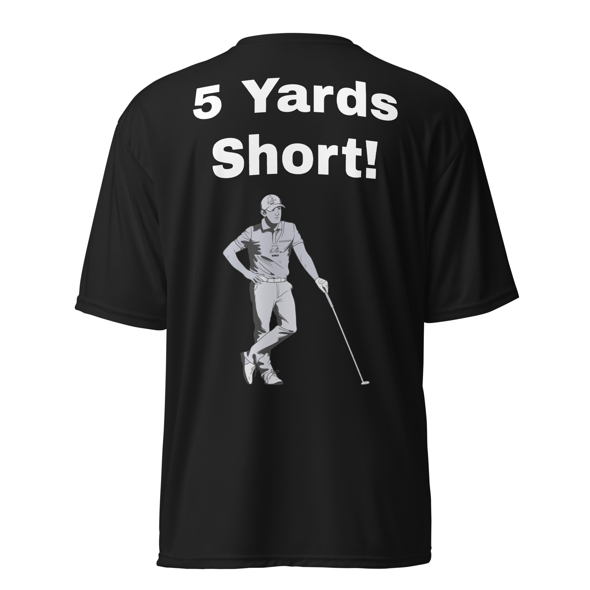 Unisex performance crew neck t-shirt "5 Yards Short"