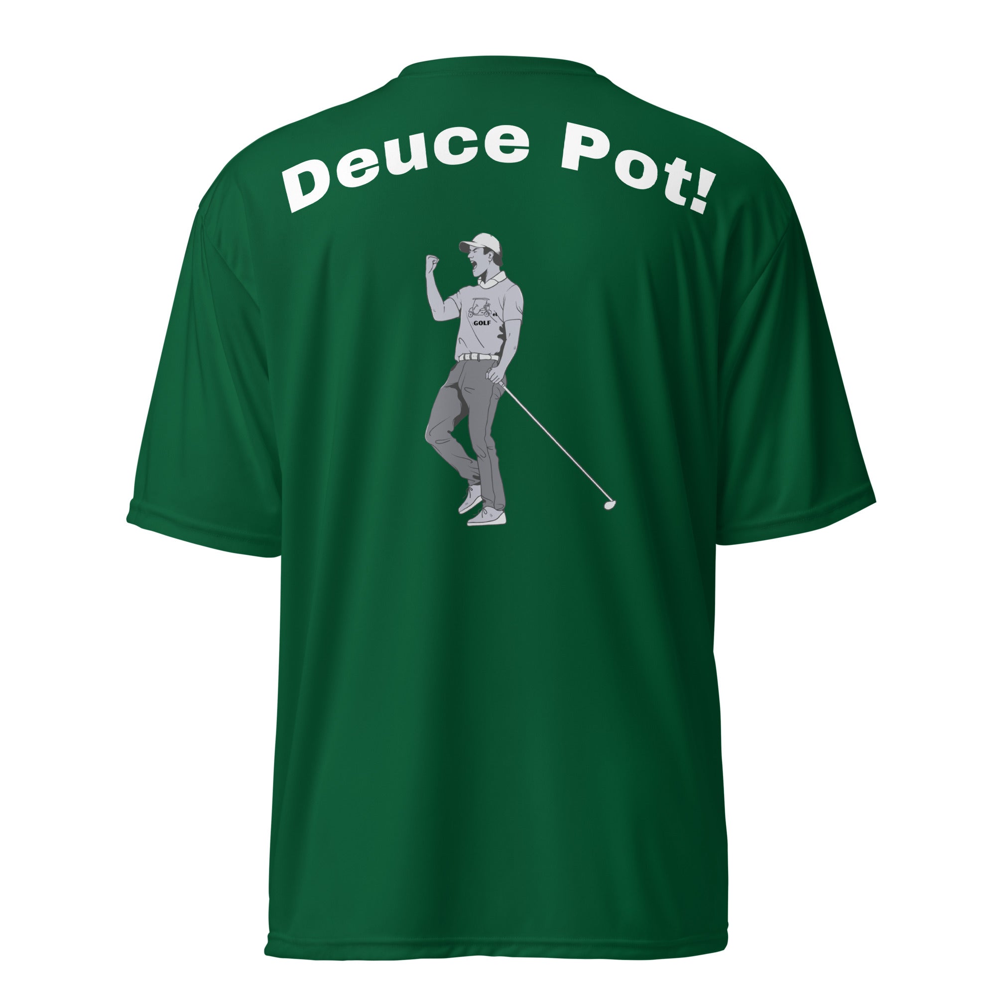 Unisex performance crew neck t-shirt "Deuce Pot"