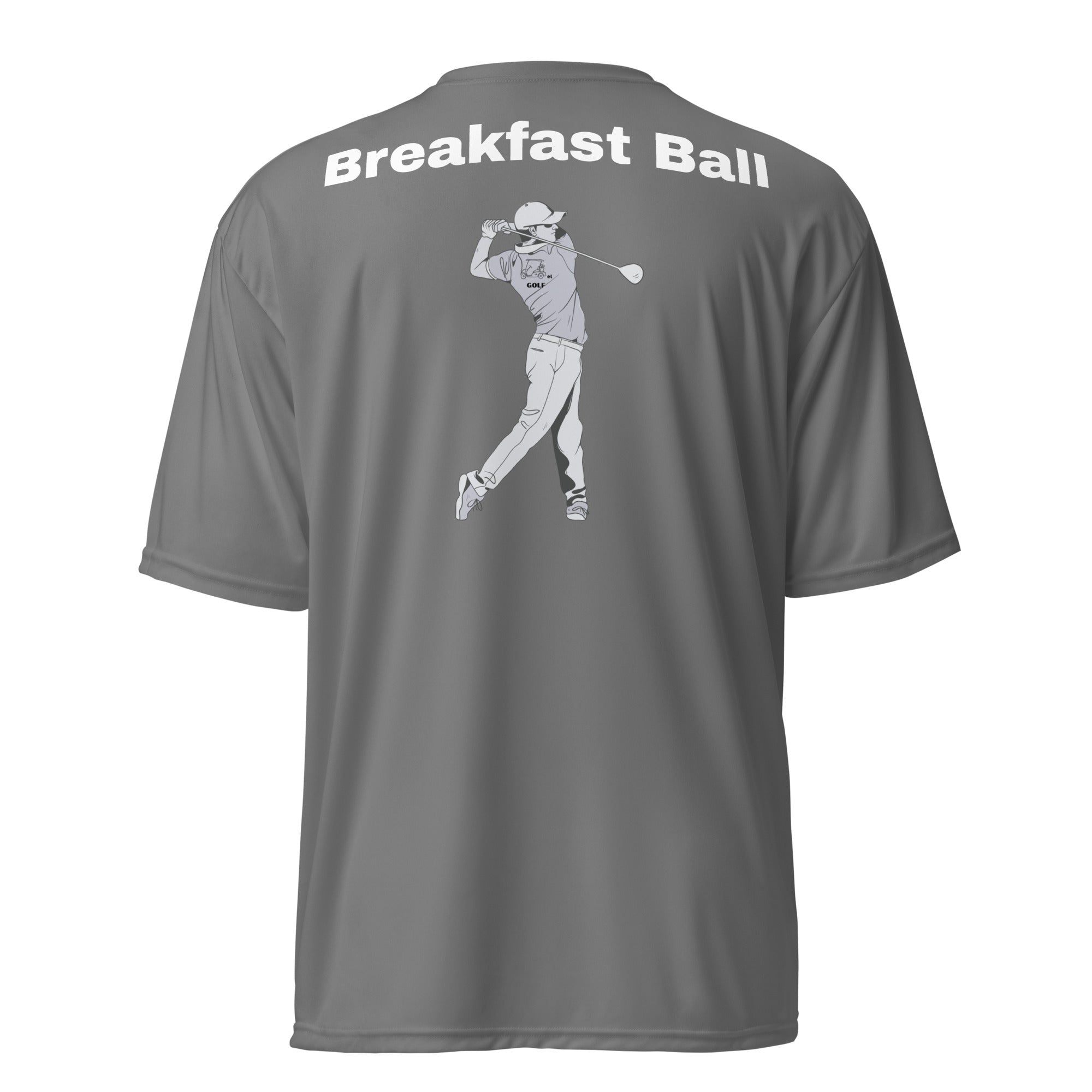 Unisex performance crew neck t-shirt "Breakfast Ball"