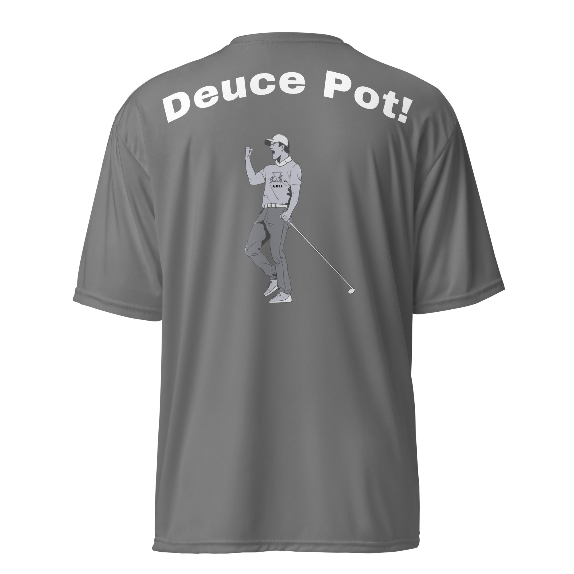 Unisex performance crew neck t-shirt "Deuce Pot"