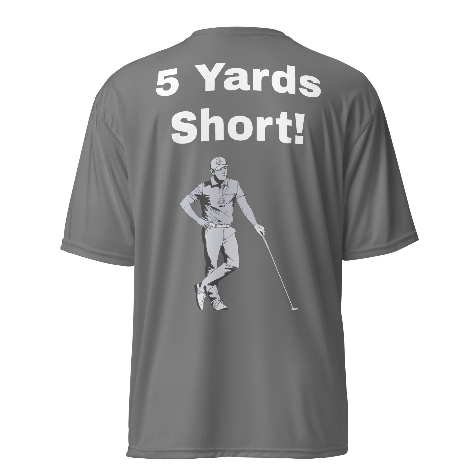 Unisex performance crew neck t-shirt "5 Yards Short"