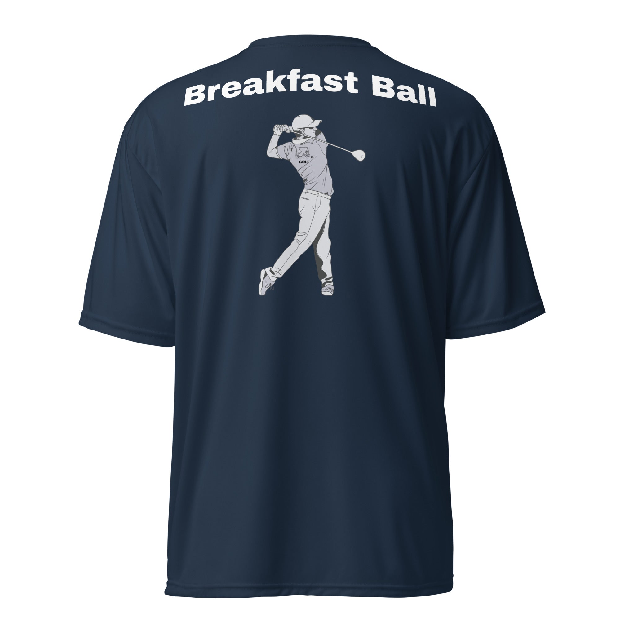 Unisex performance crew neck t-shirt "Breakfast Ball"