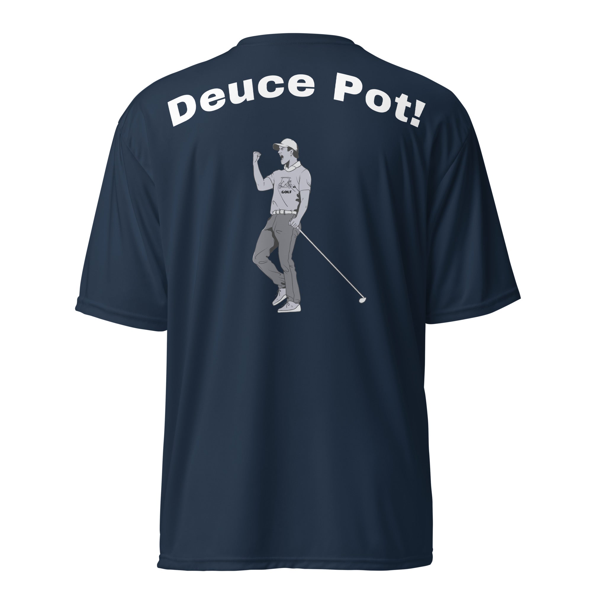 Unisex performance crew neck t-shirt "Deuce Pot"