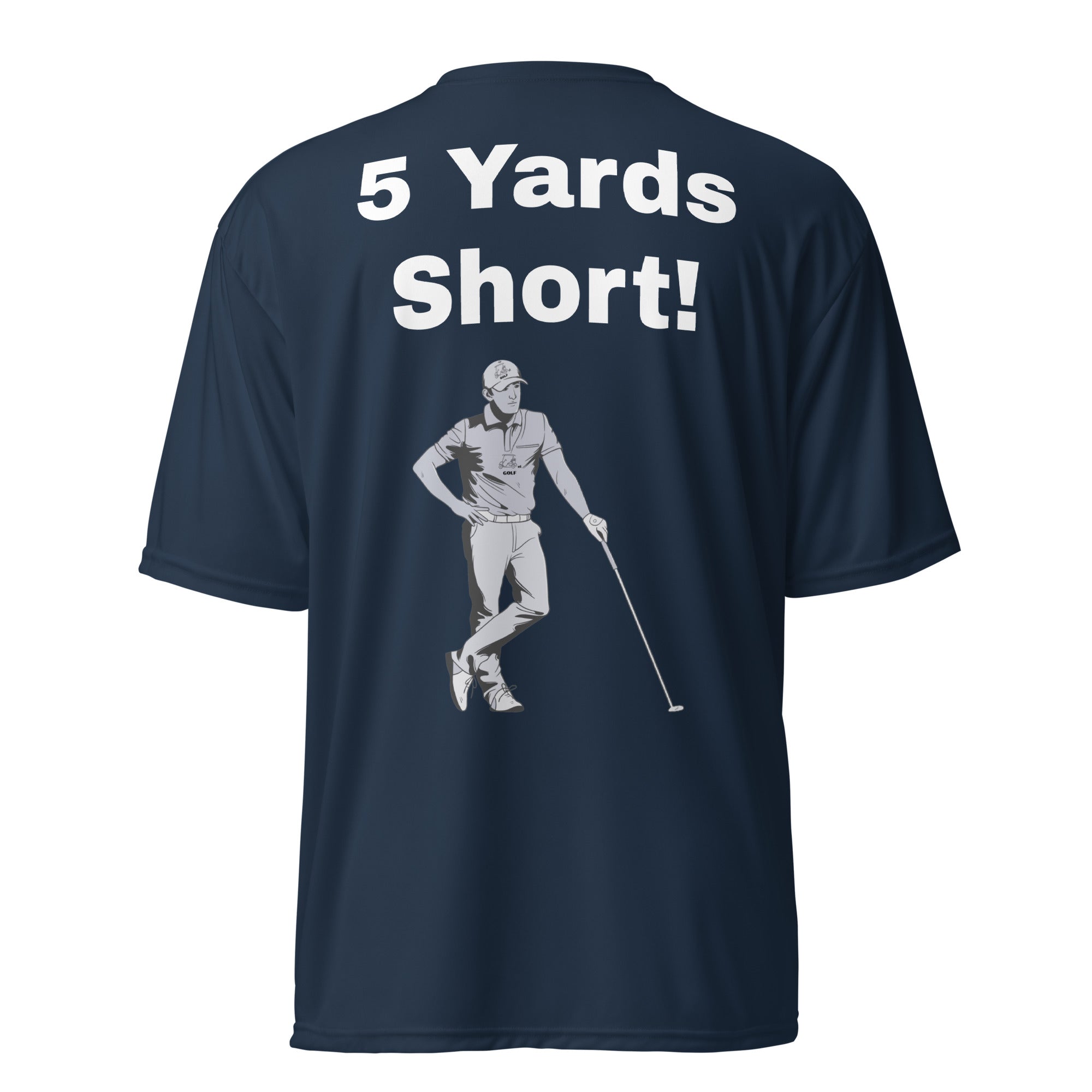 Unisex performance crew neck t-shirt "5 Yards Short"