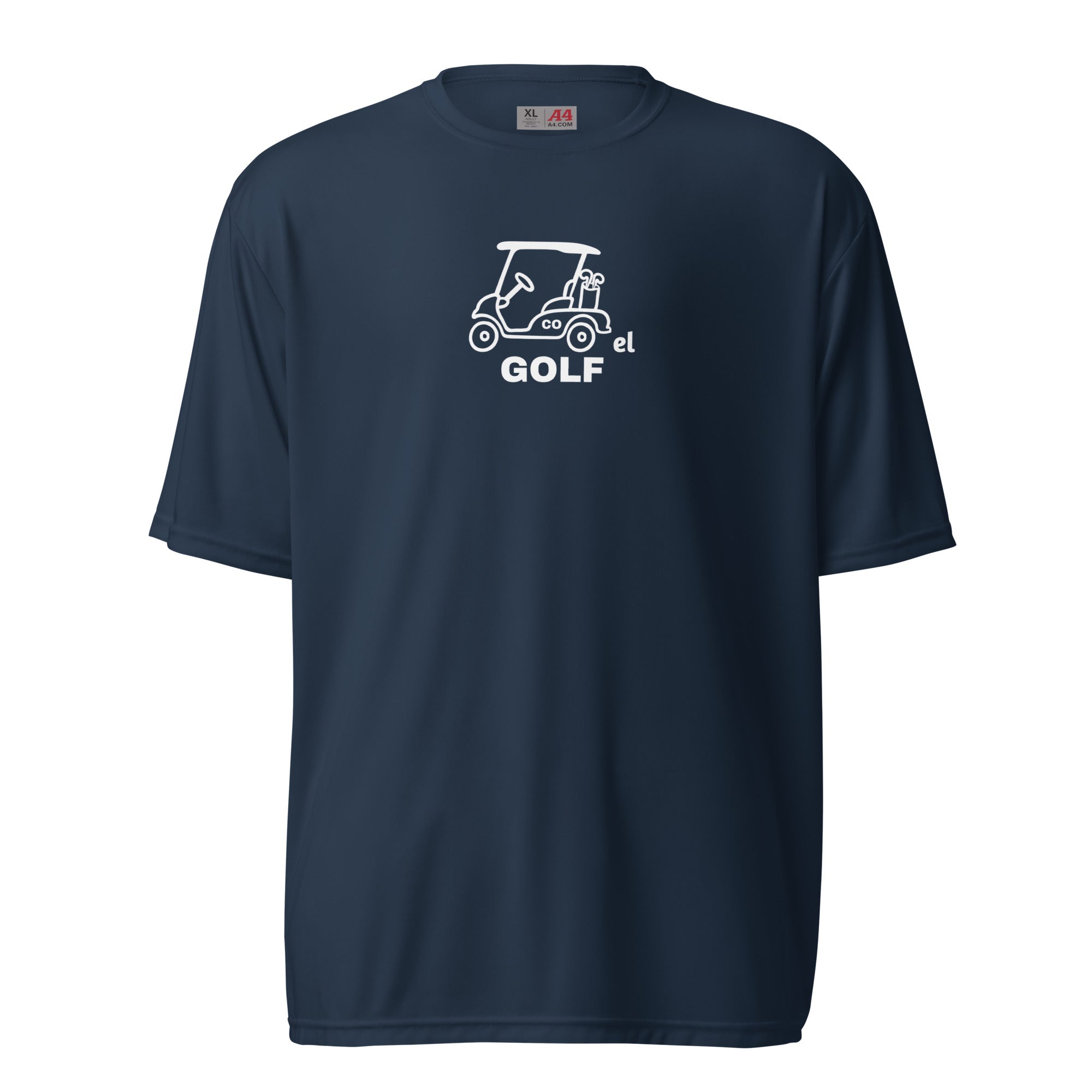 Unisex performance crew neck t-shirt "Army Golf"