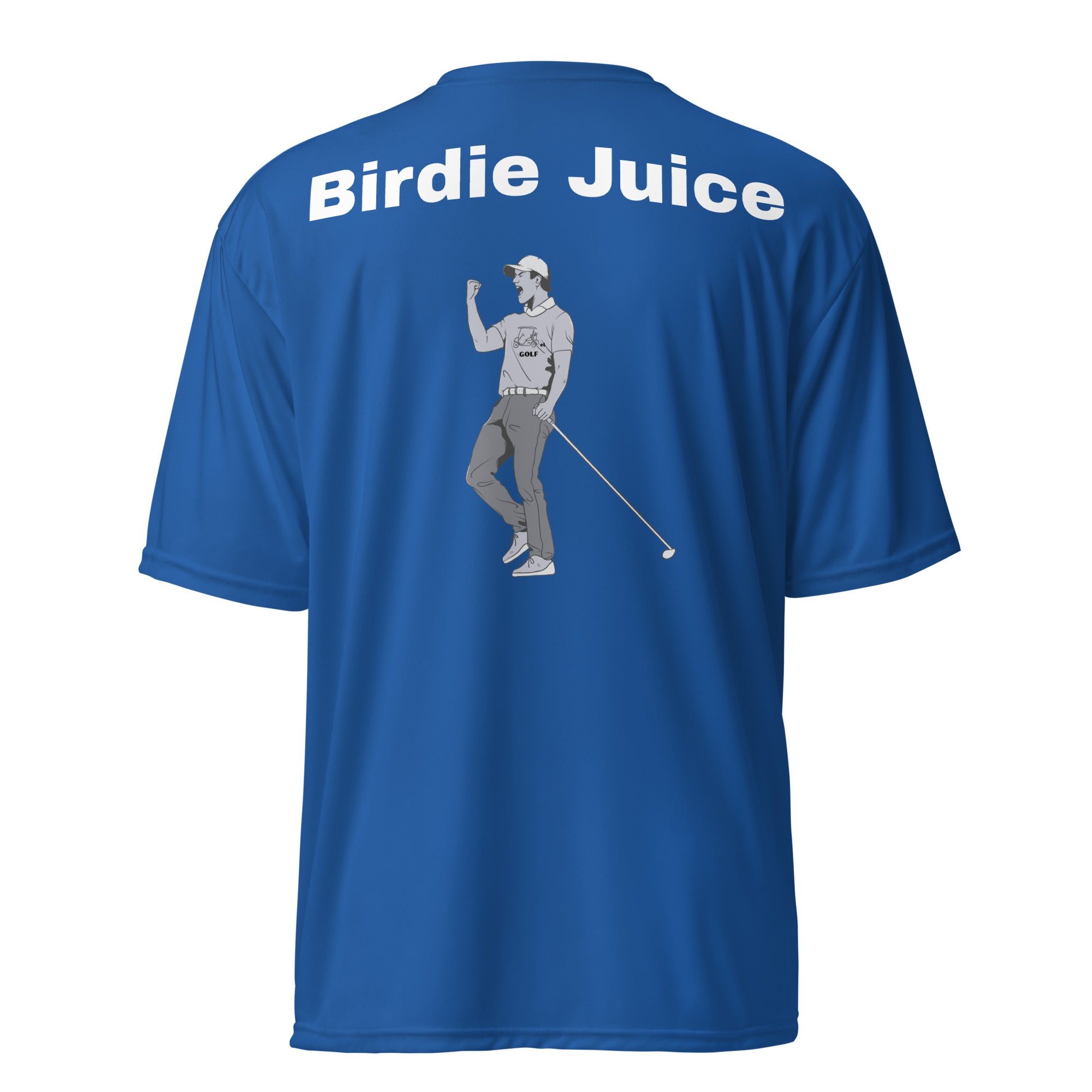 Unisex performance crew neck t-shirt "Birdie Juice"