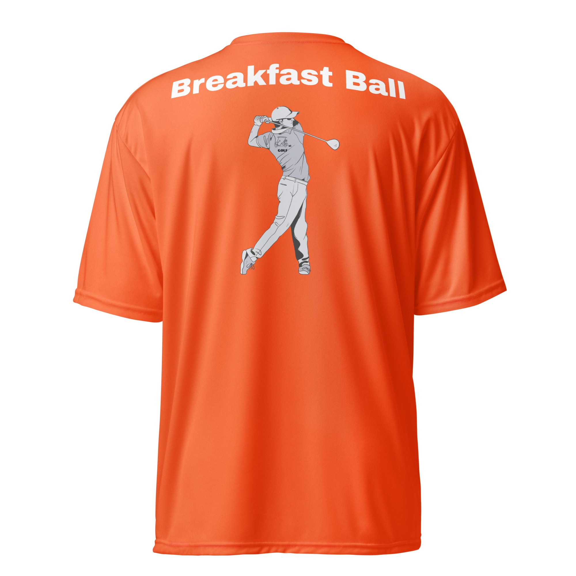 Unisex performance crew neck t-shirt "Breakfast Ball"