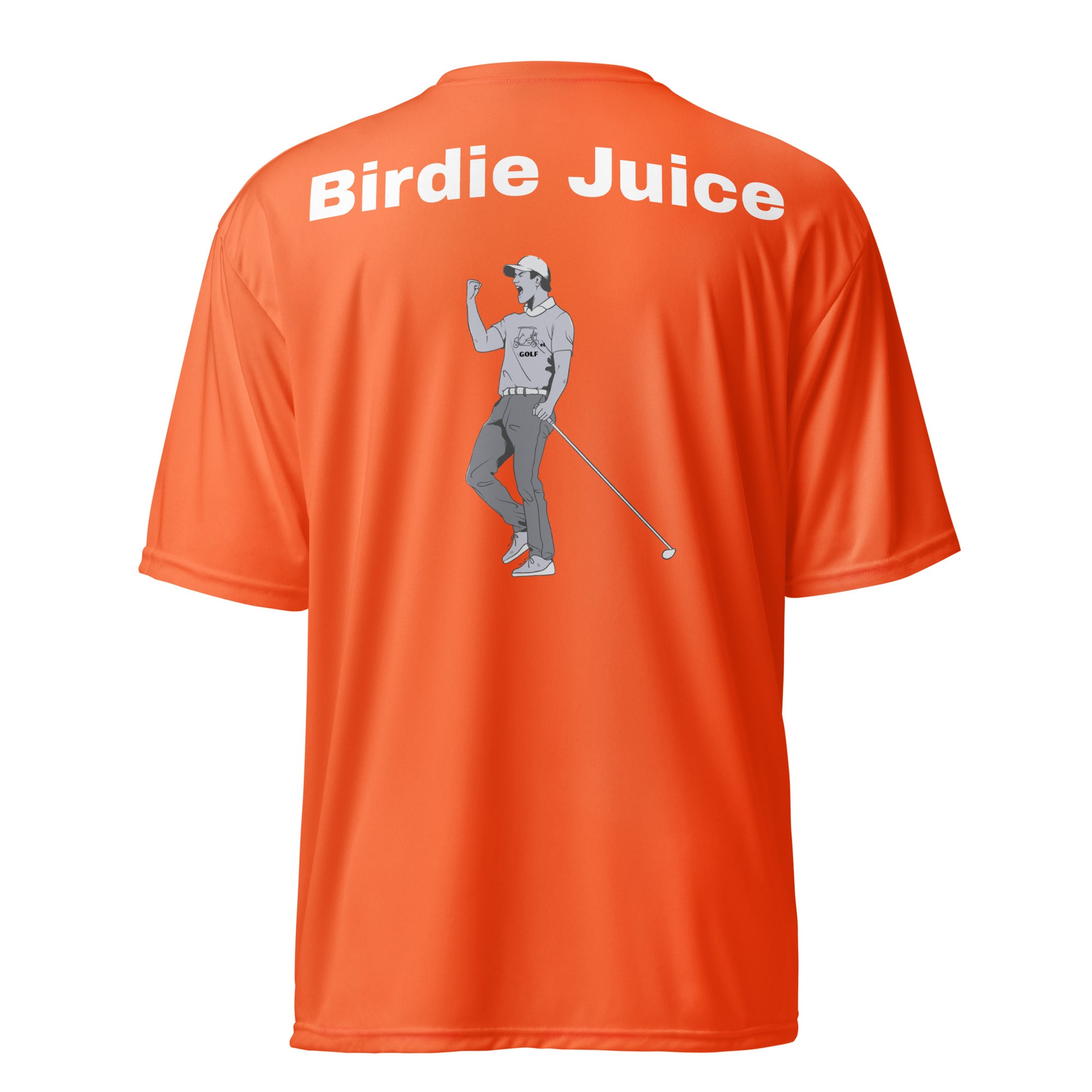 Unisex performance crew neck t-shirt "Birdie Juice"