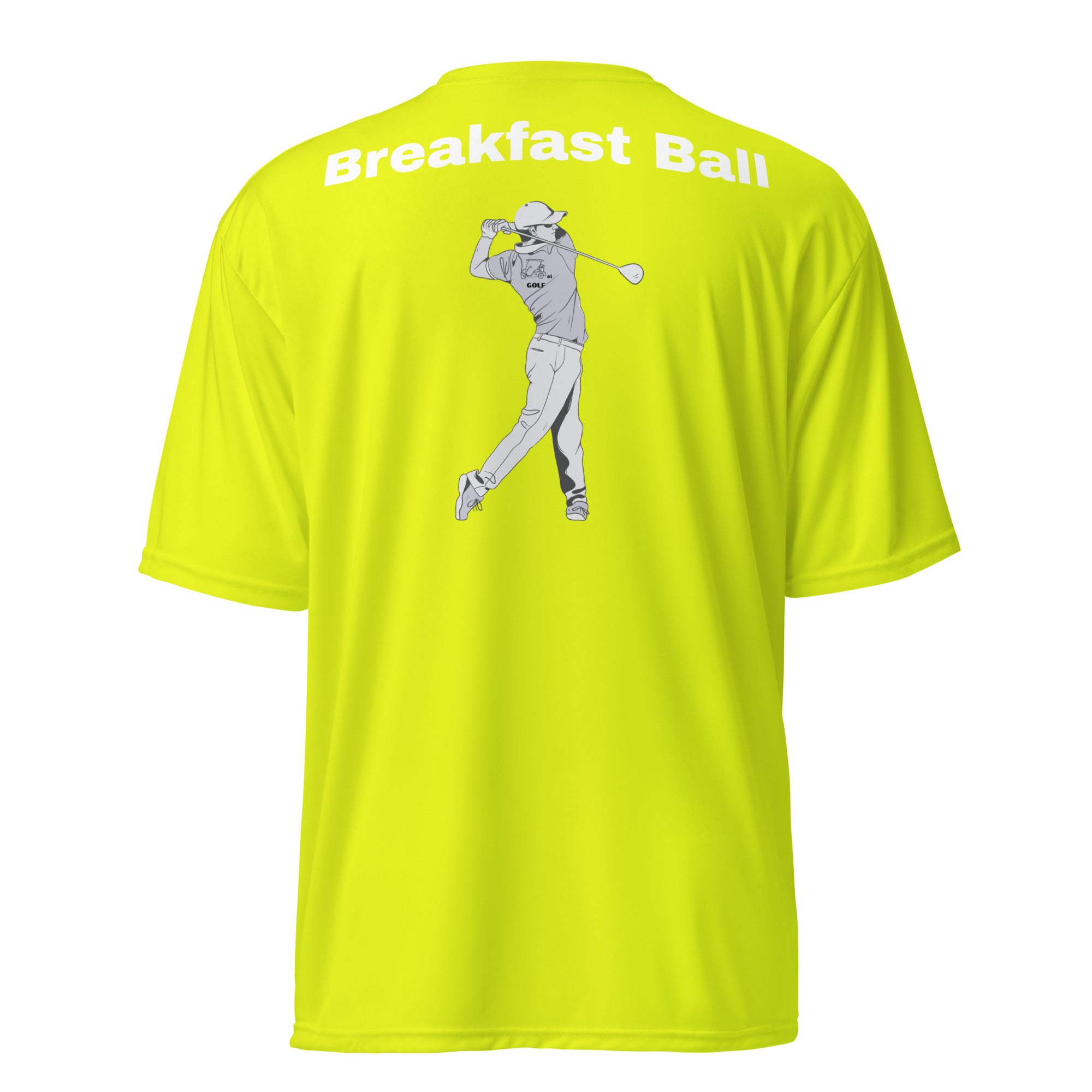 Unisex performance crew neck t-shirt "Breakfast Ball"