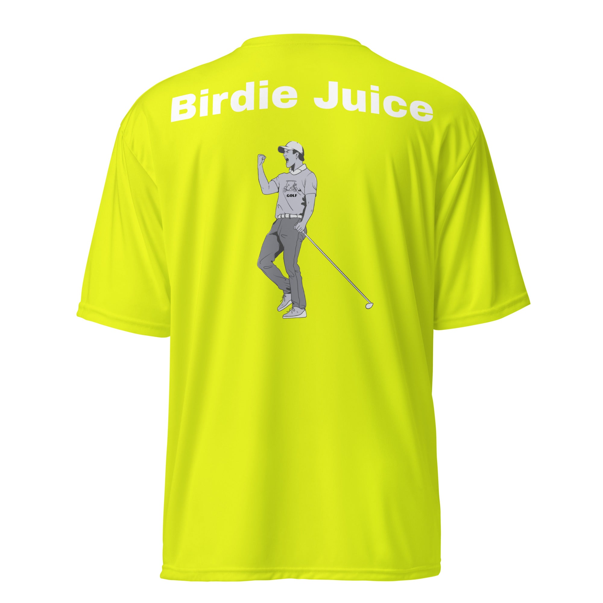 Unisex performance crew neck t-shirt "Birdie Juice"