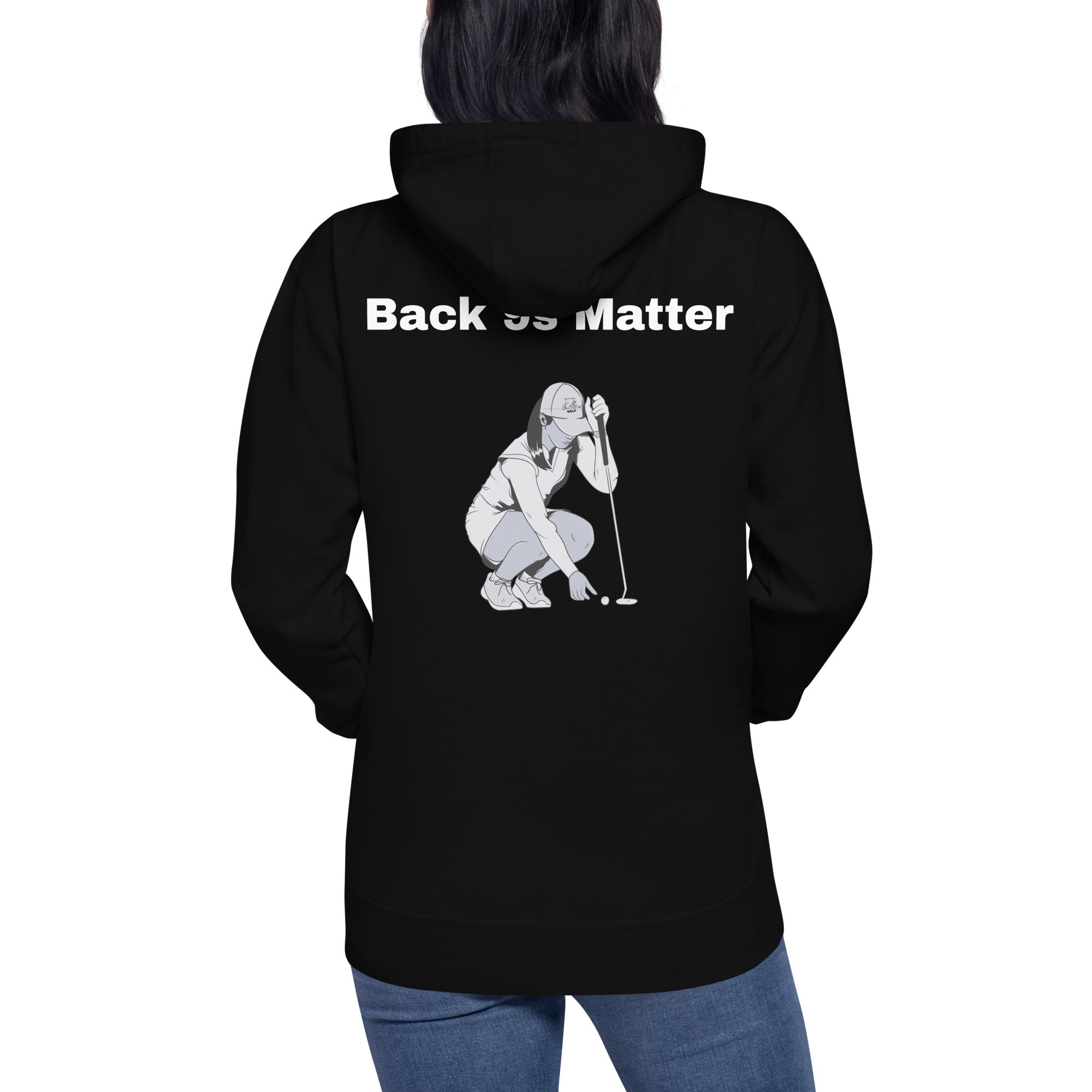 Unisex Hoodie "Back 9s Matter"