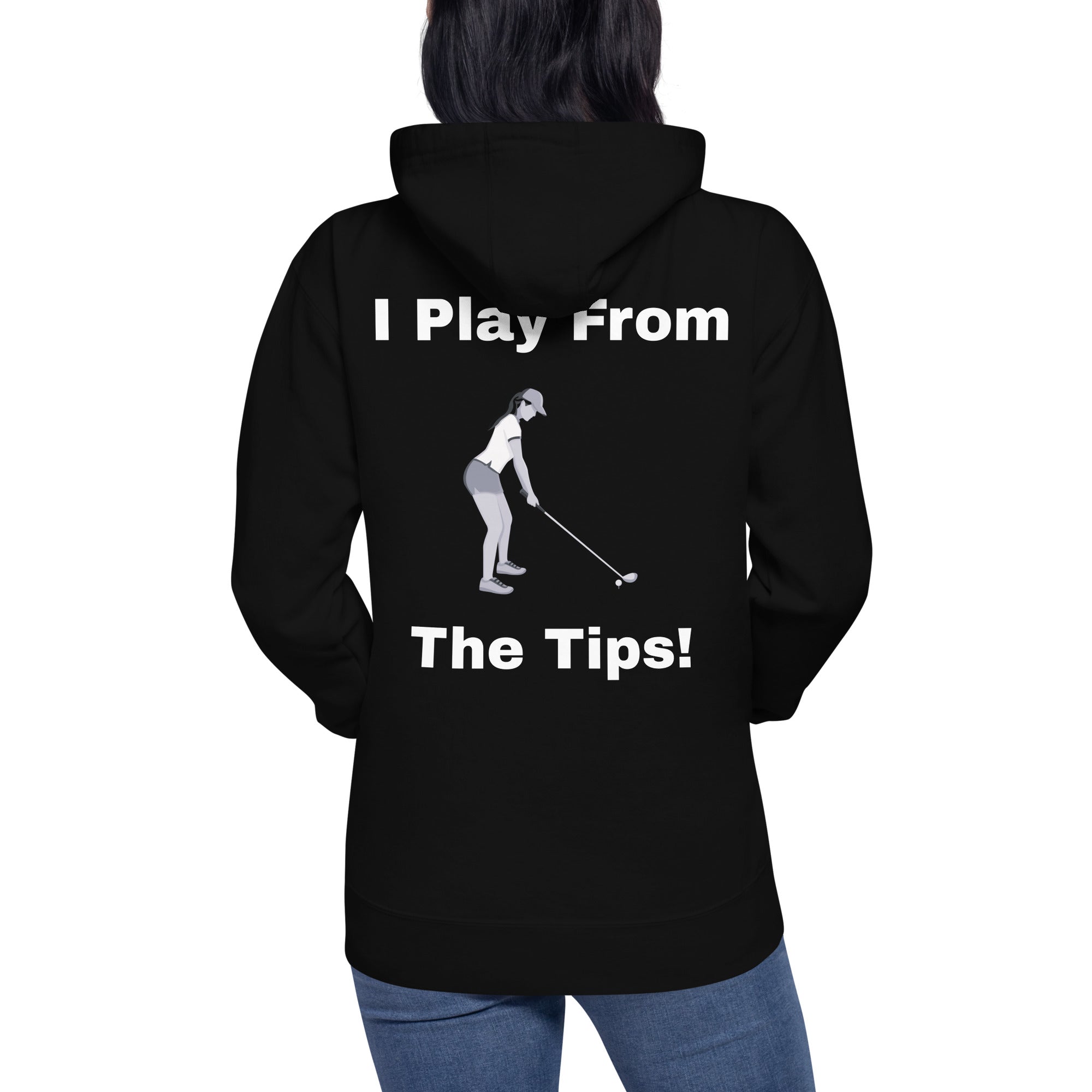 Unisex Hoodie "I play from the tips"