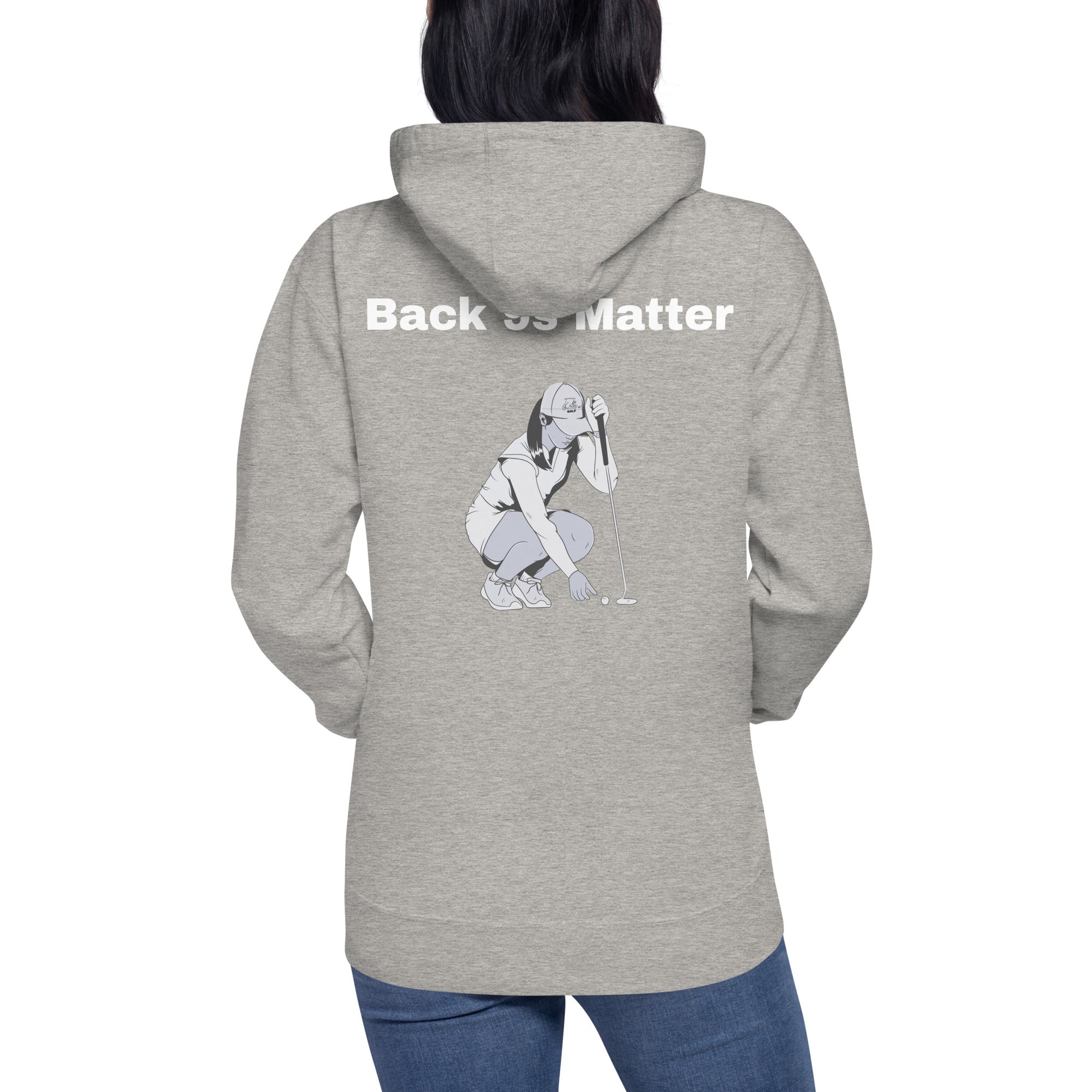 Unisex Hoodie "Back 9s Matter"