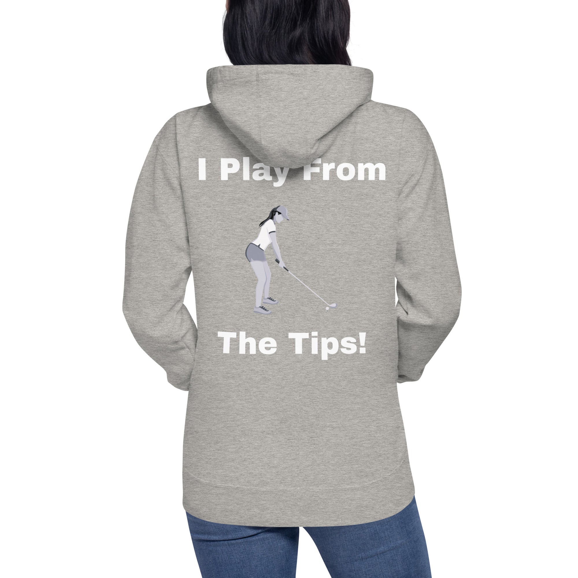 Unisex Hoodie "I play from the tips"