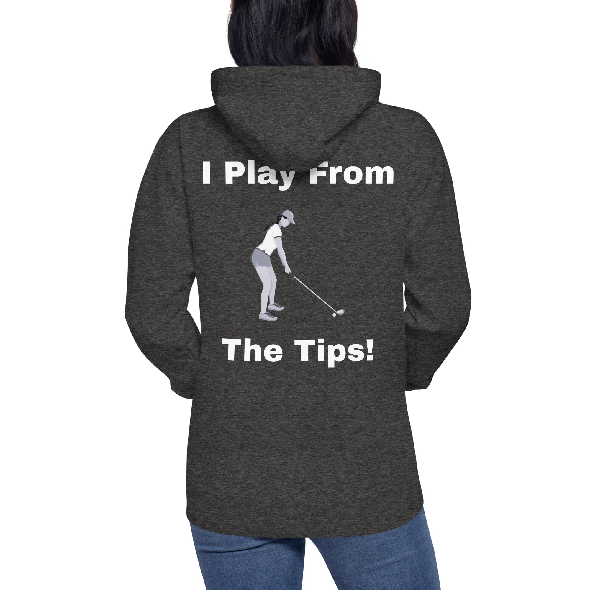 Unisex Hoodie "I play from the tips"