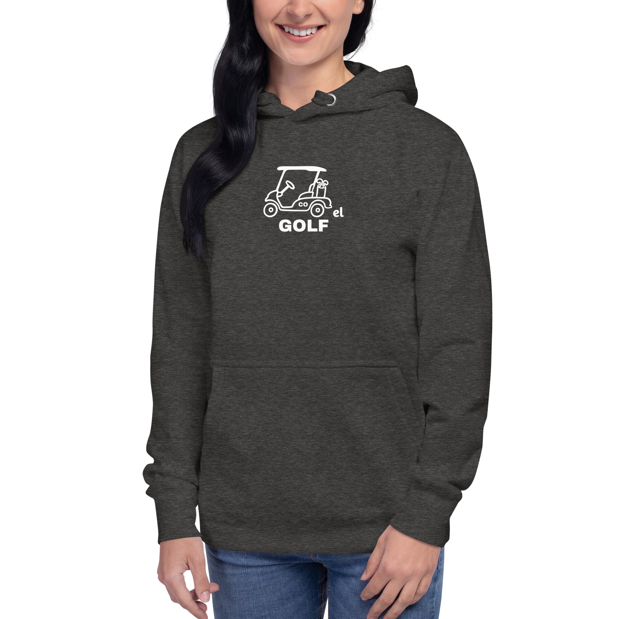 Unisex Hoodie "Born to golf, forced to work"