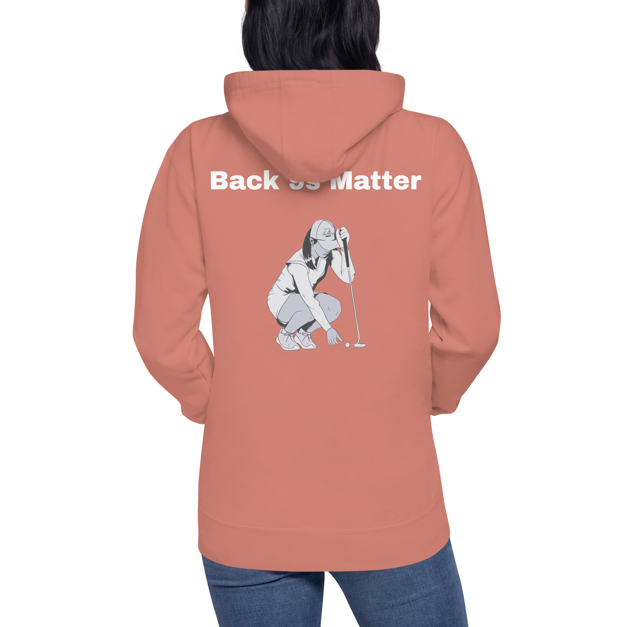 Unisex Hoodie "Back 9s Matter"