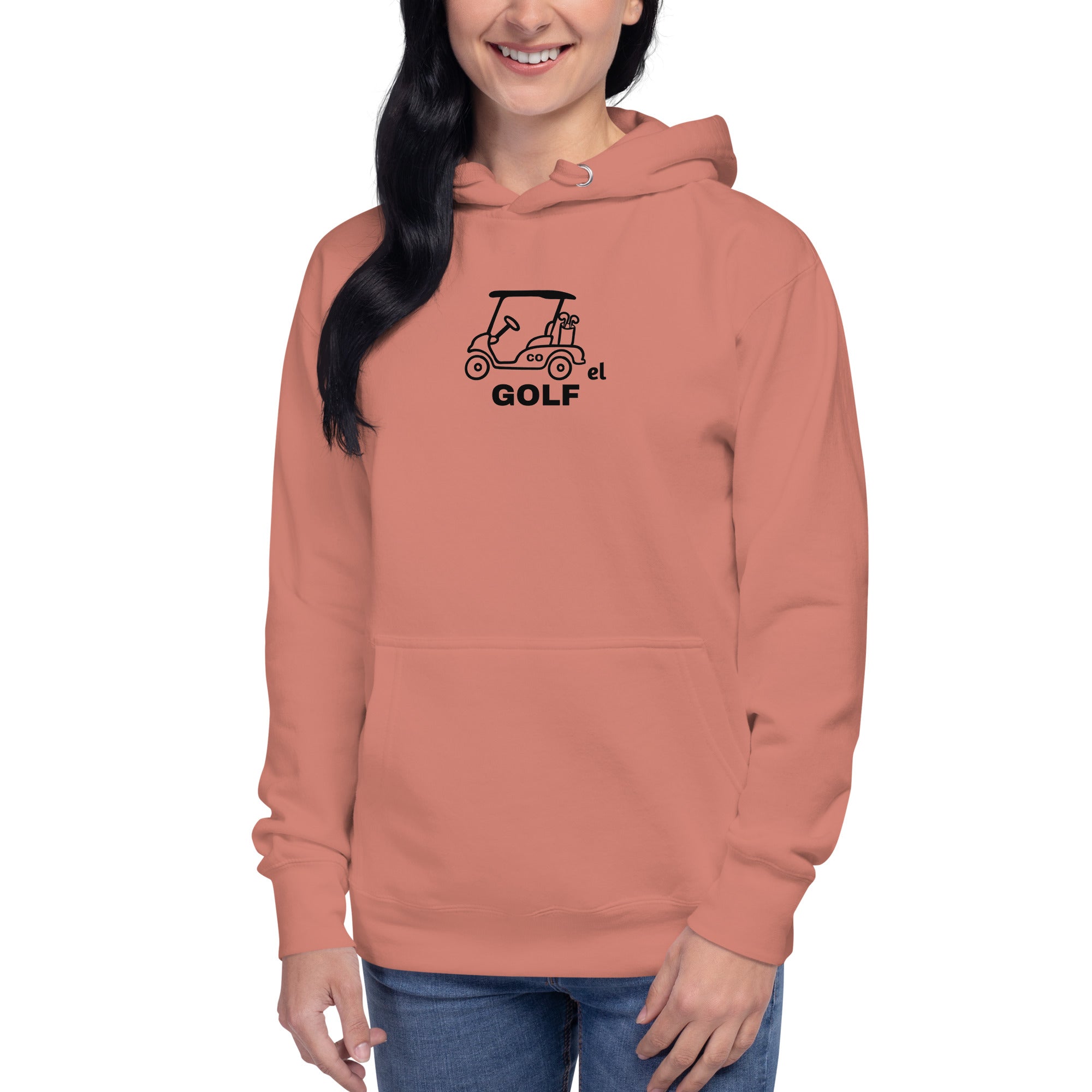 Unisex Hoodie "Born to golf, forced to work"