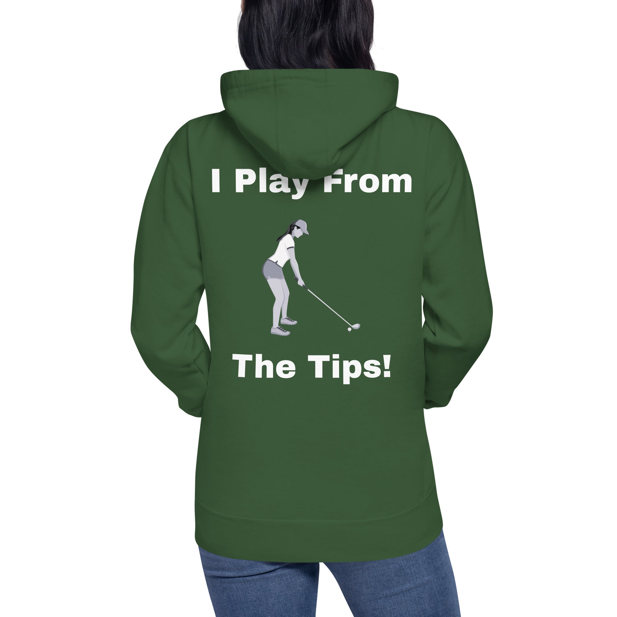 Unisex Hoodie "I play from the tips"