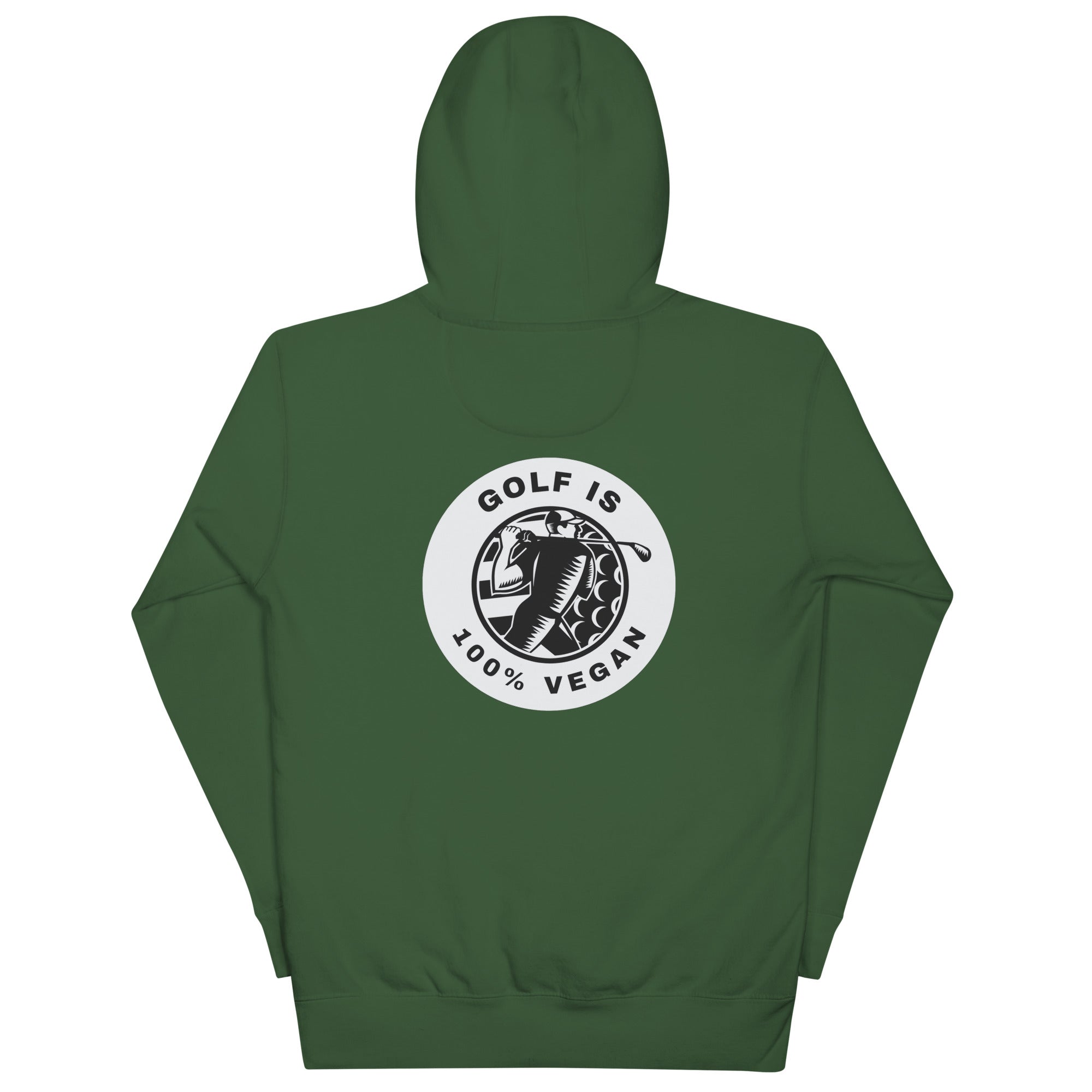 Unisex Hoodie "Golf is 100% Vegan"