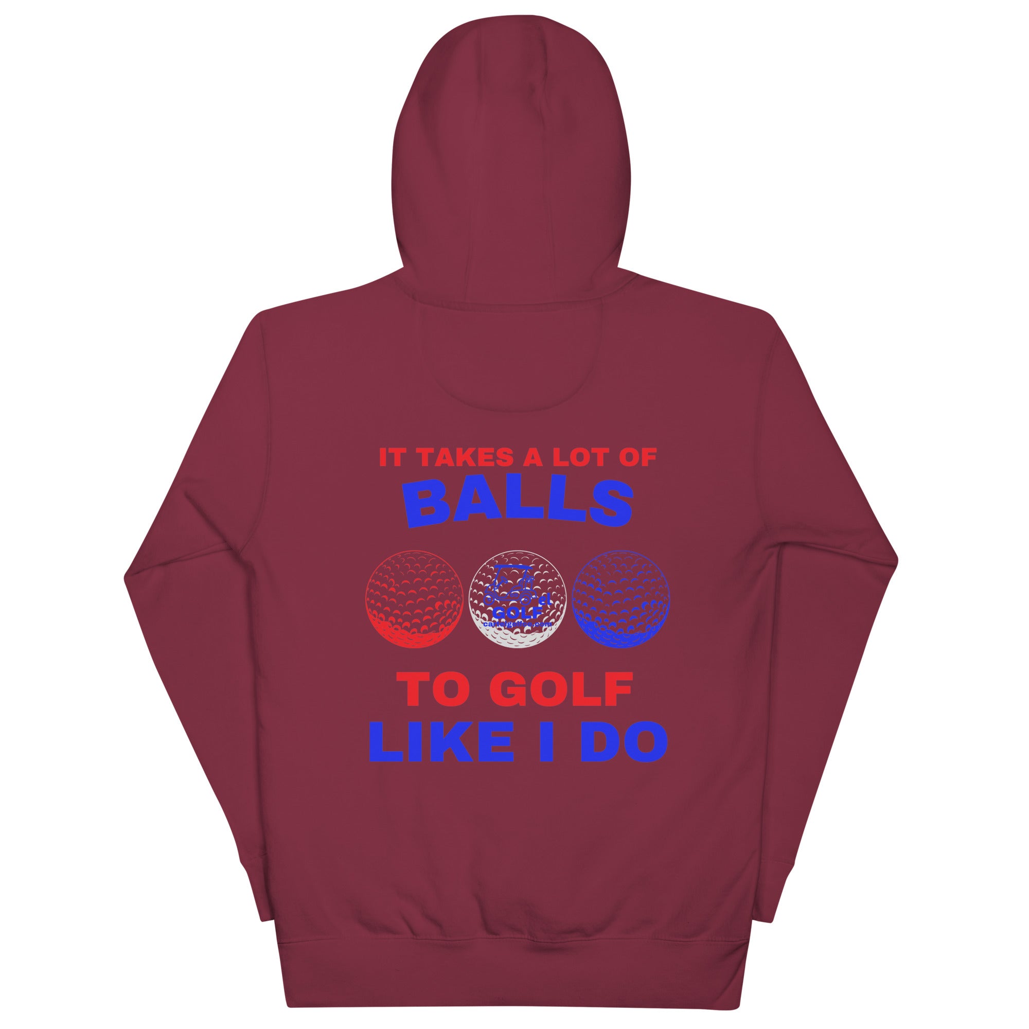 Unisex Hoodie "It Takes A Lot Of Balls"