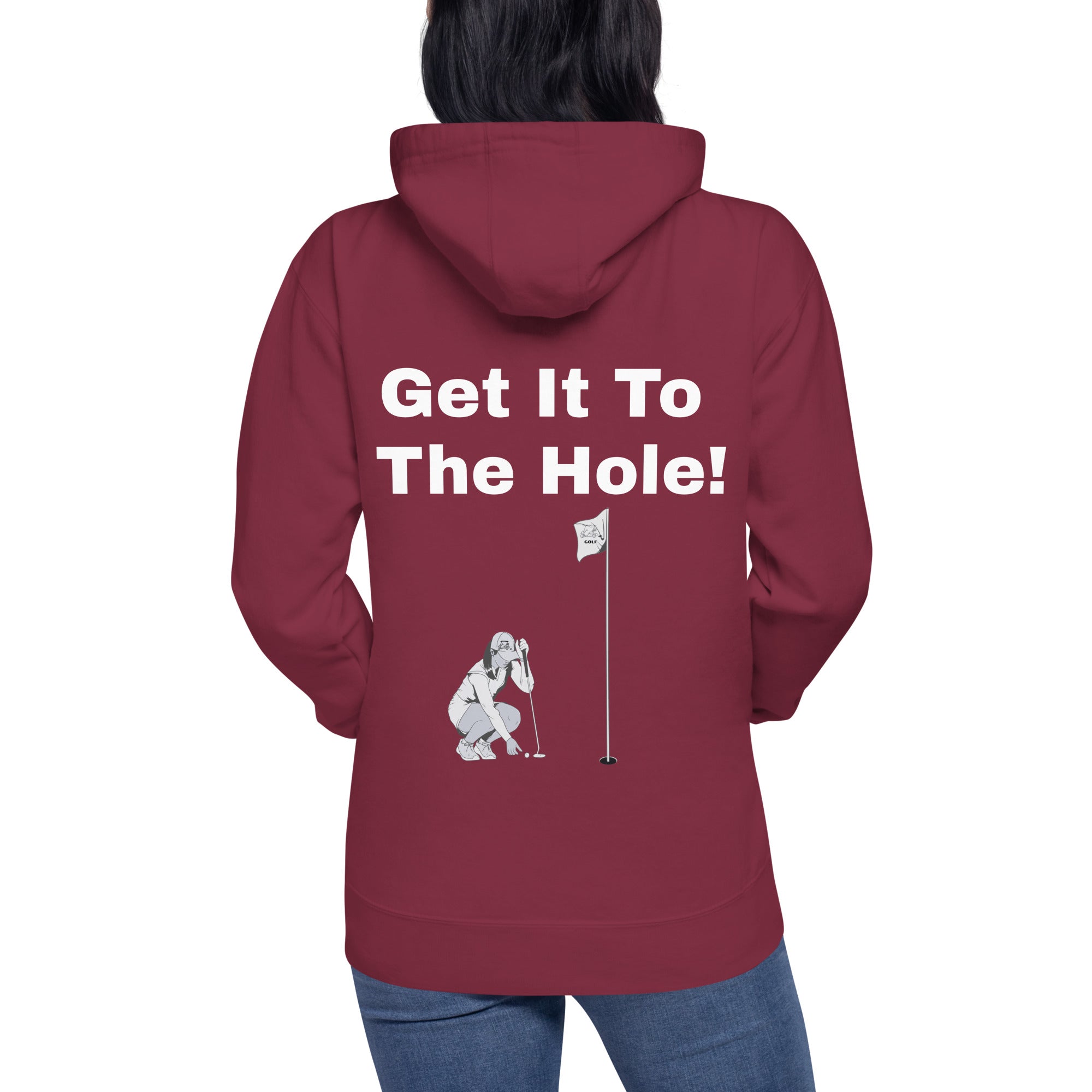 Unisex Hoodie "Get it to the hole!"