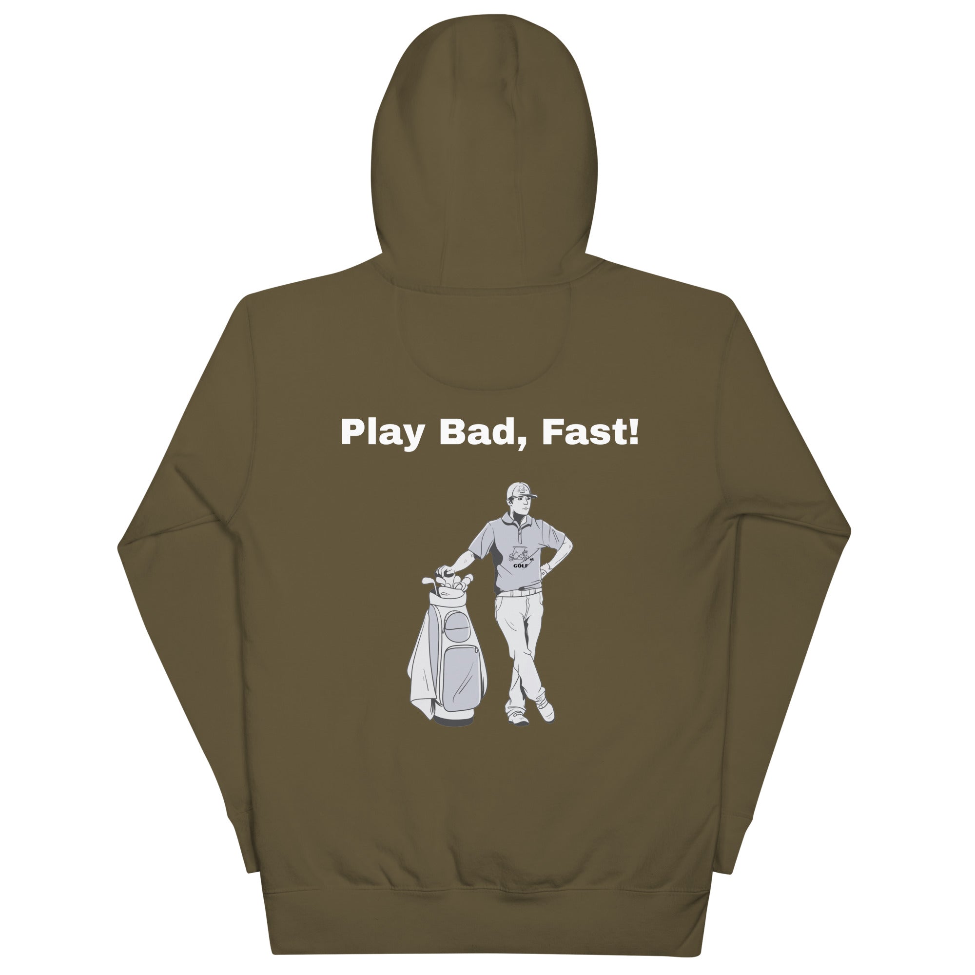 Unisex Hoodie "Play Bad, Fast!"