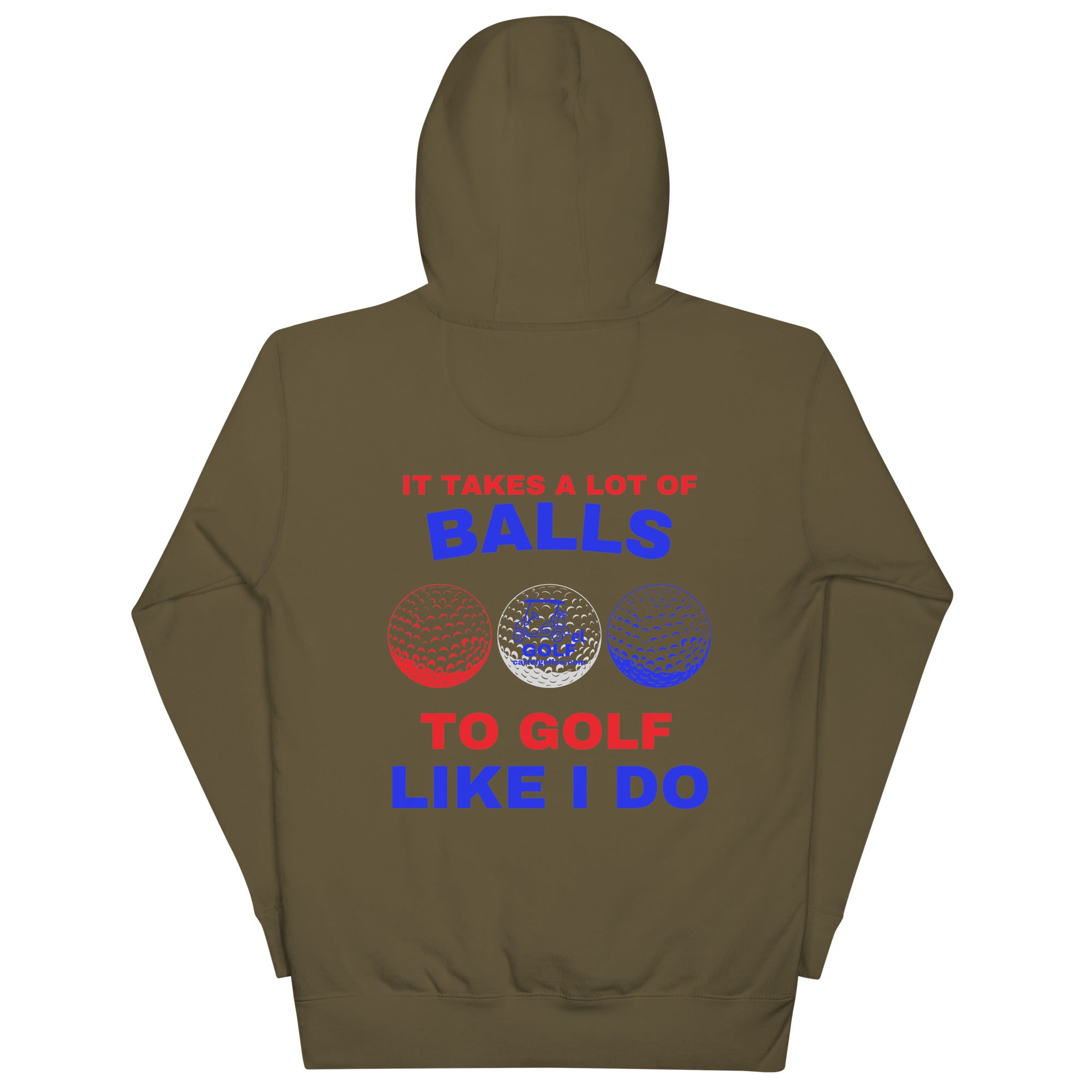 Unisex Hoodie "It Takes A Lot Of Balls"