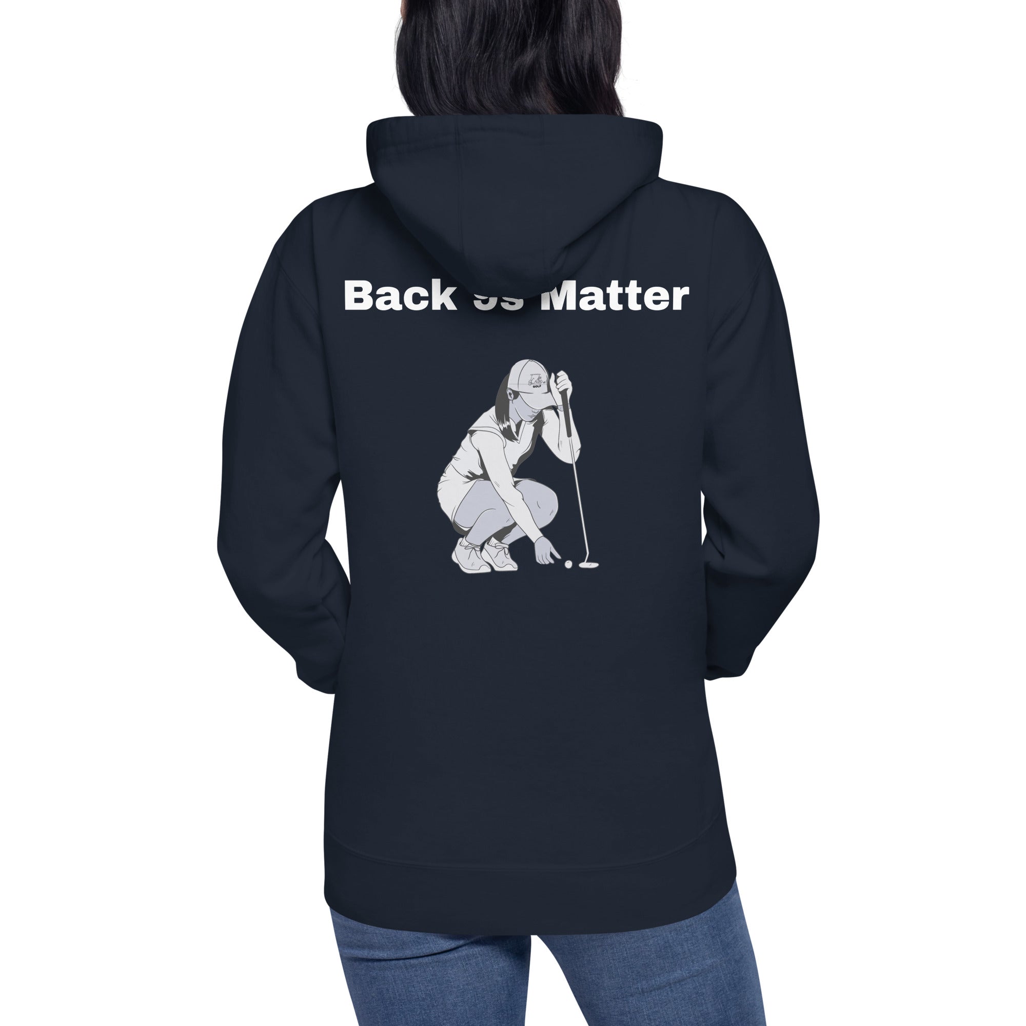 Unisex Hoodie "Back 9s Matter"