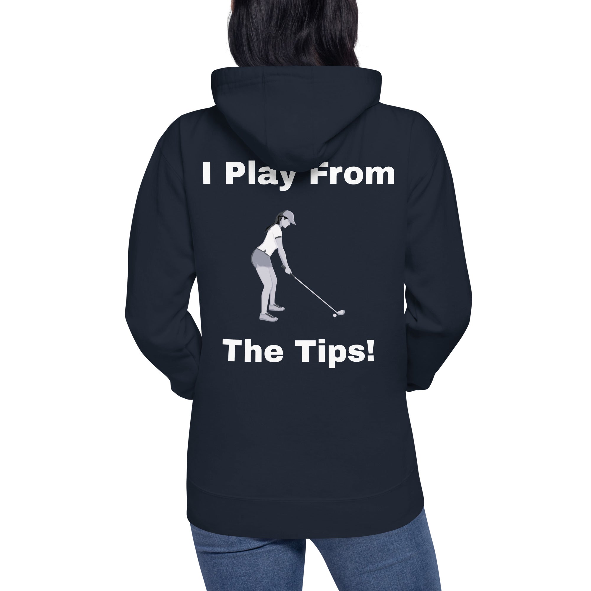 Unisex Hoodie "I play from the tips"