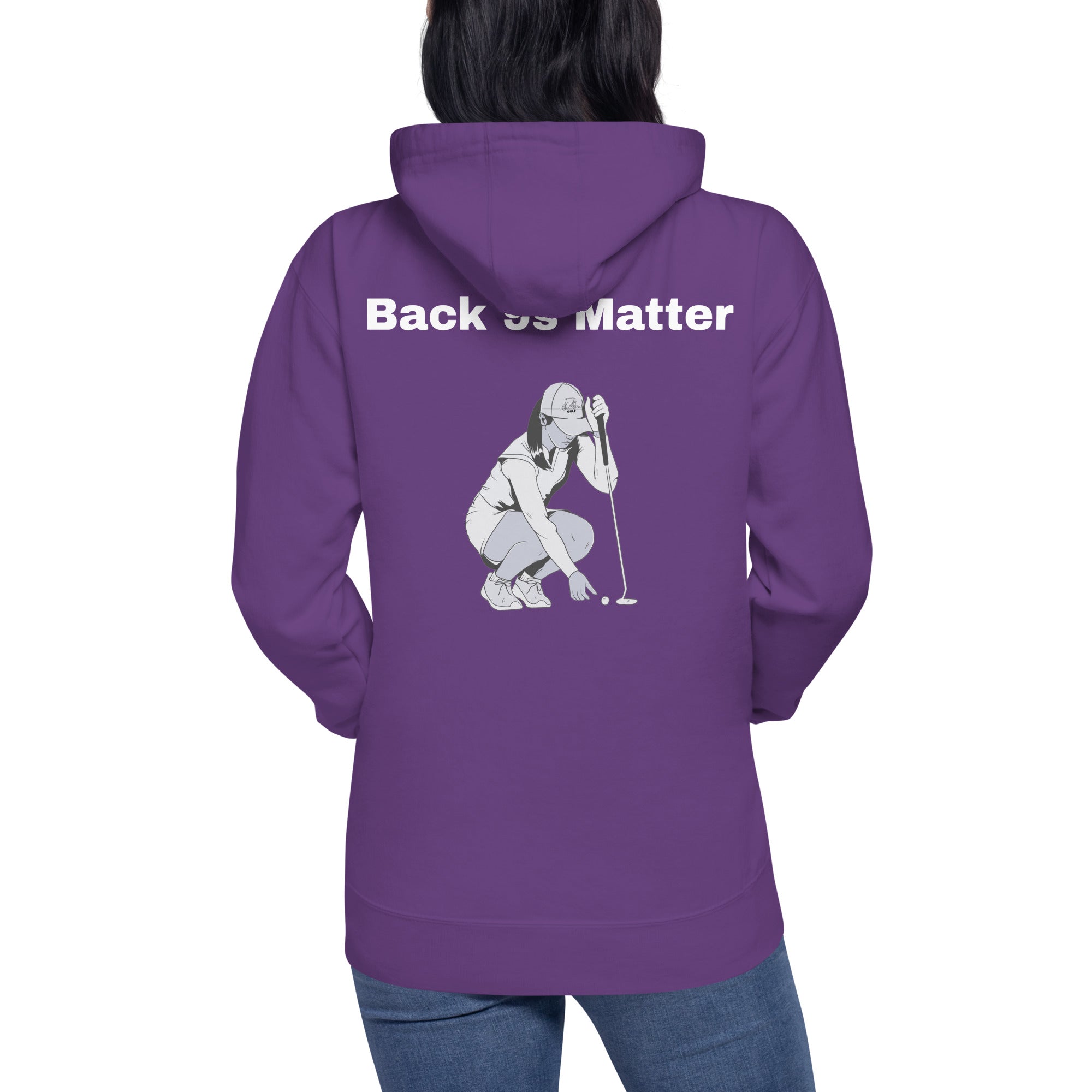 Unisex Hoodie "Back 9s Matter"