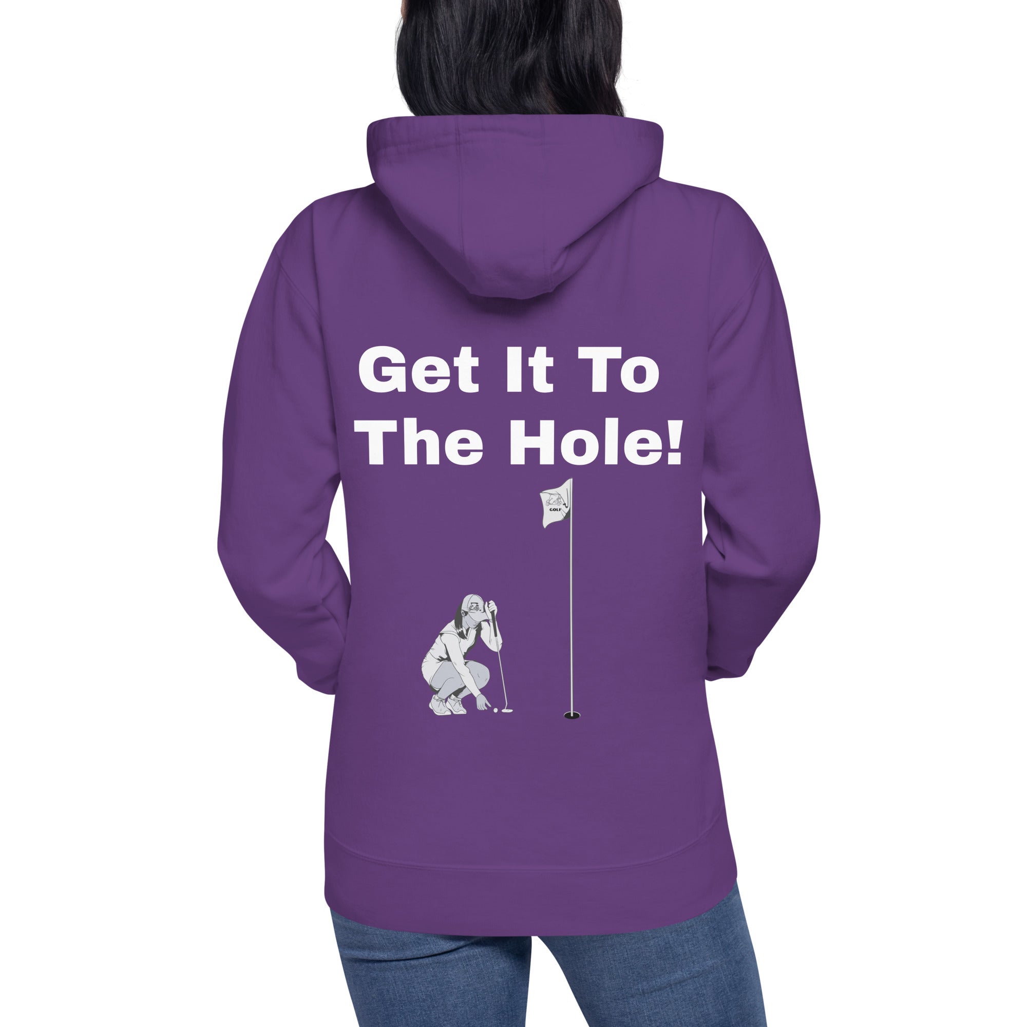 Unisex Hoodie "Get it to the hole!"