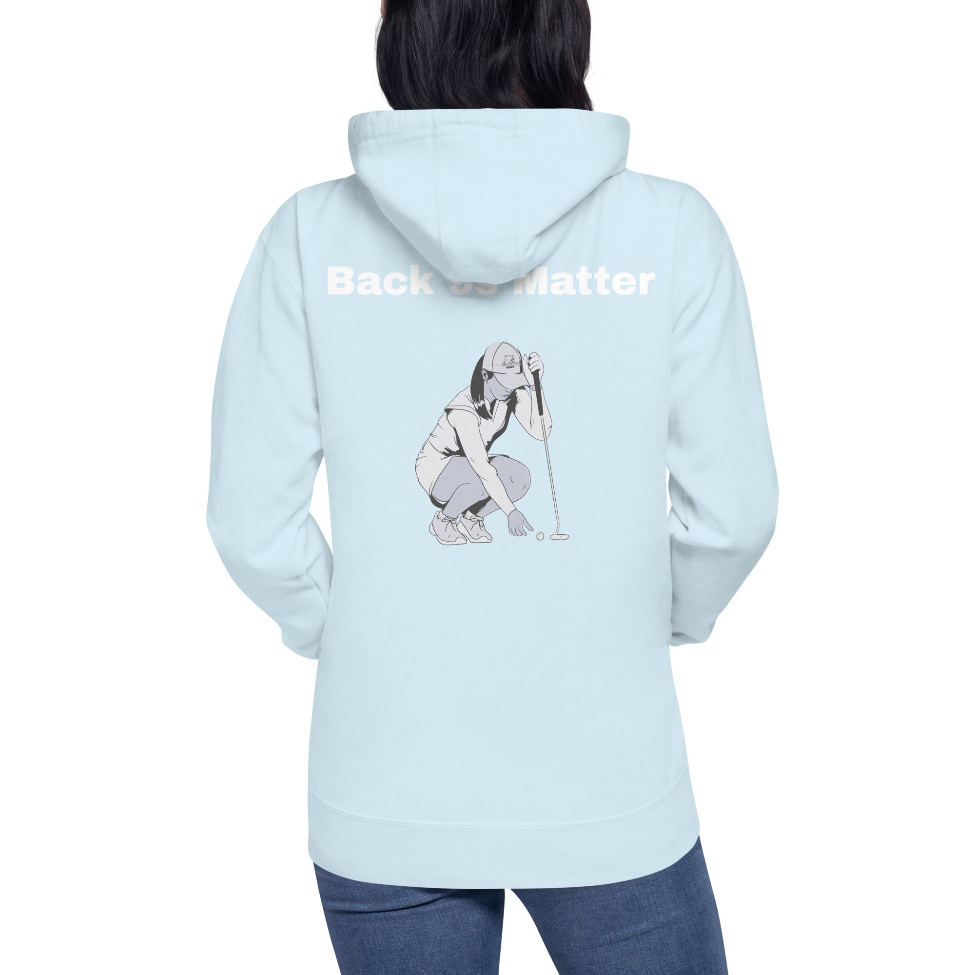 Unisex Hoodie "Back 9s Matter"