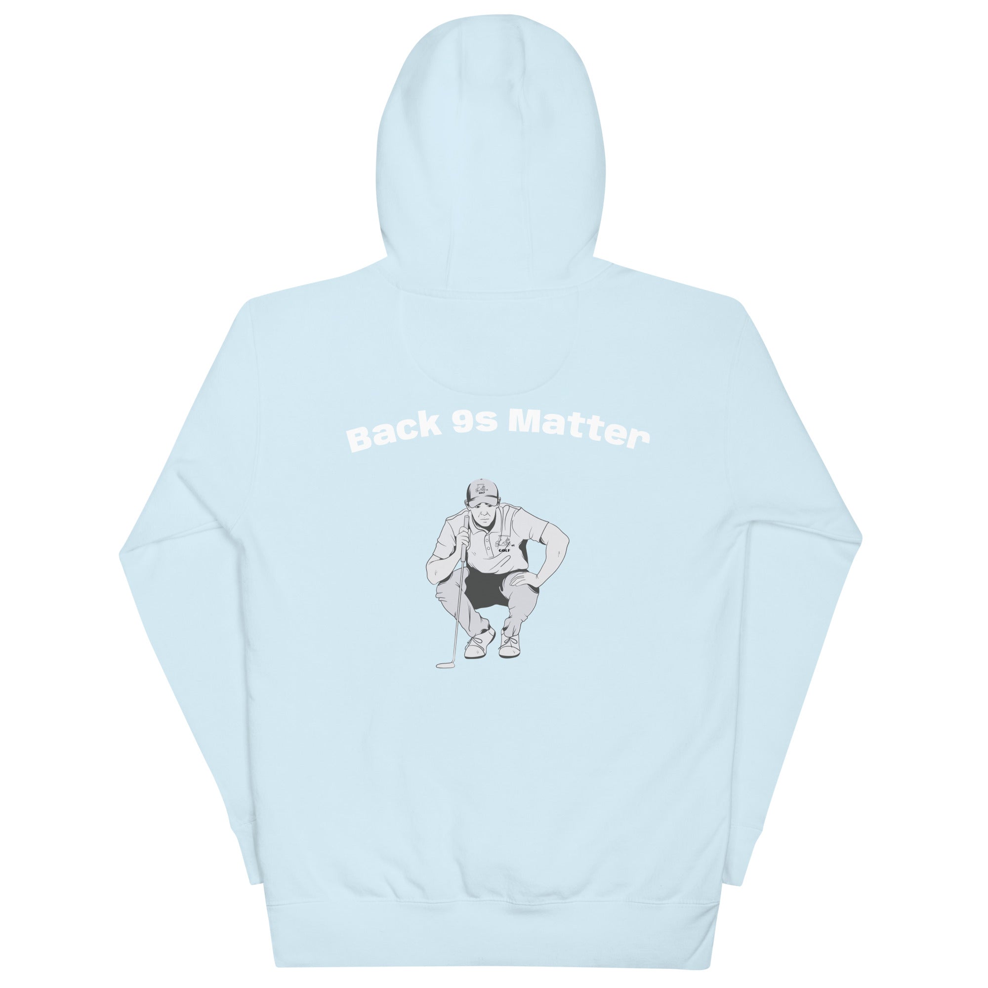 Unisex Hoodie "Back 9s Matter"