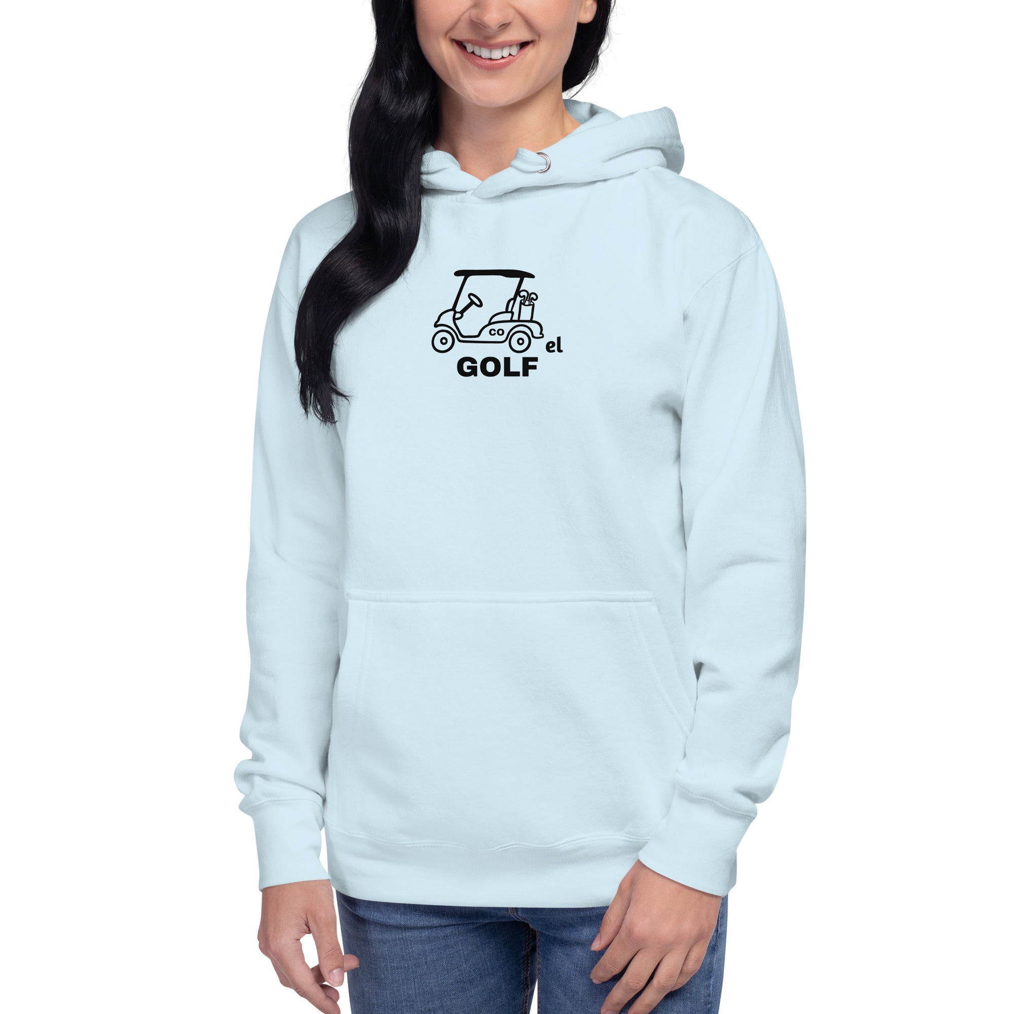 Unisex Hoodie "Born to golf, forced to work"