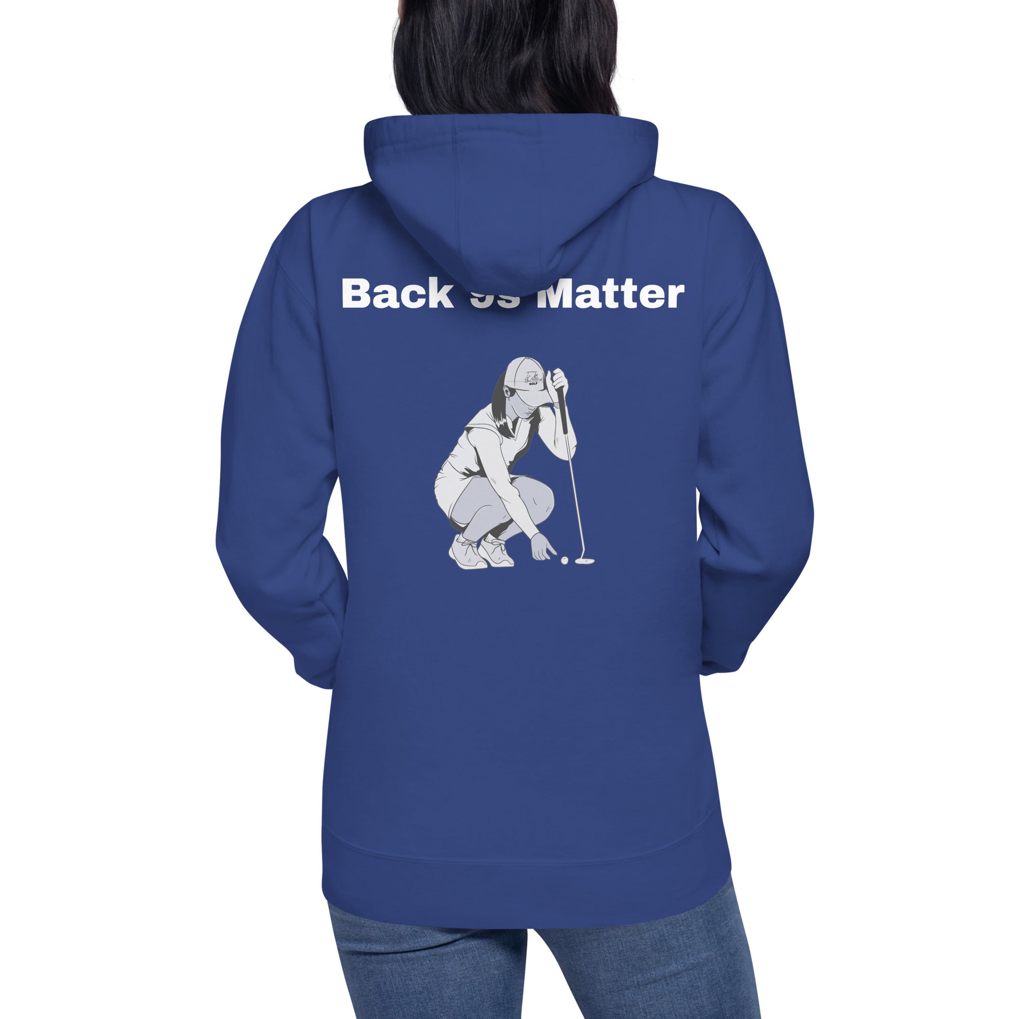 Unisex Hoodie "Back 9s Matter"