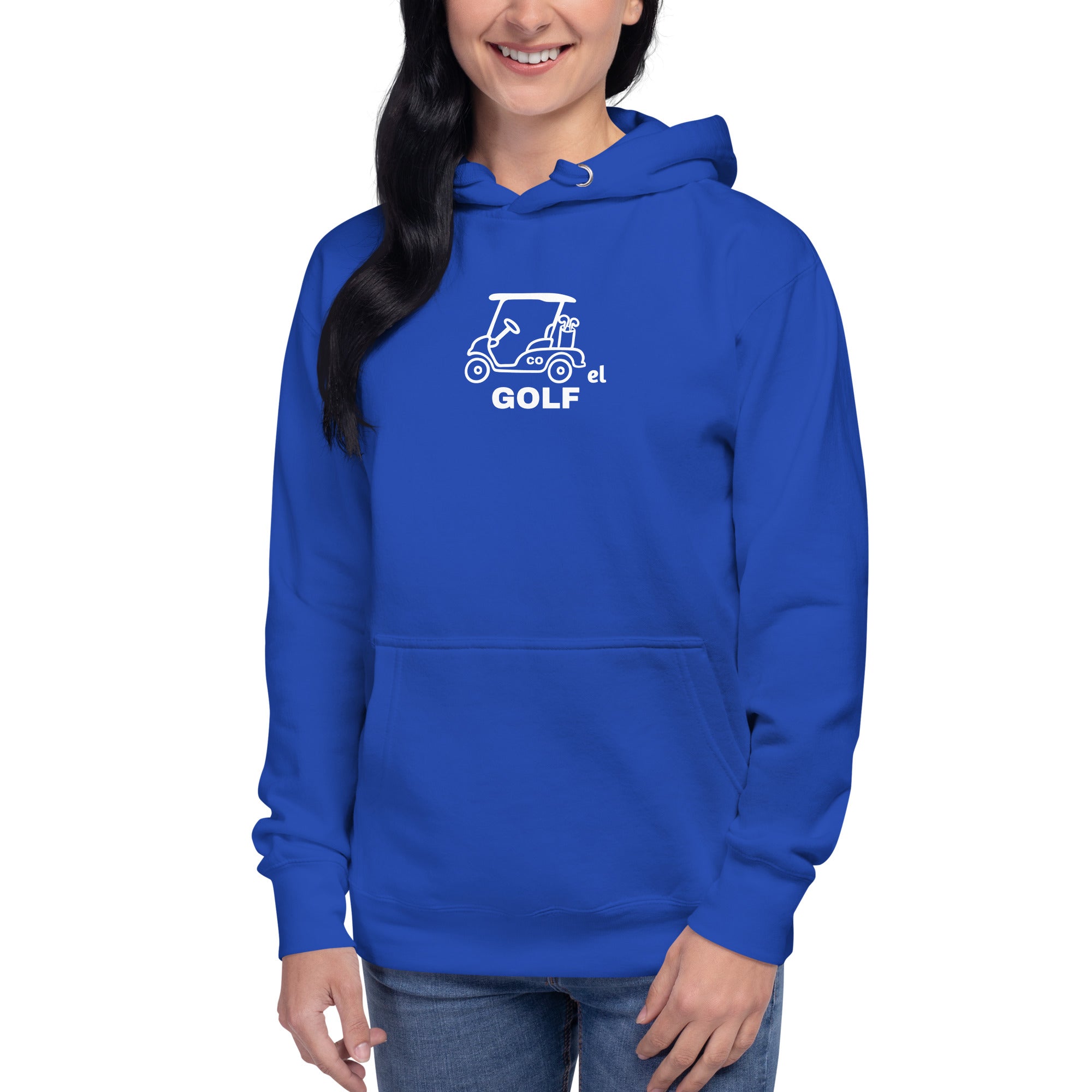 Unisex Hoodie "Born to golf, forced to work"