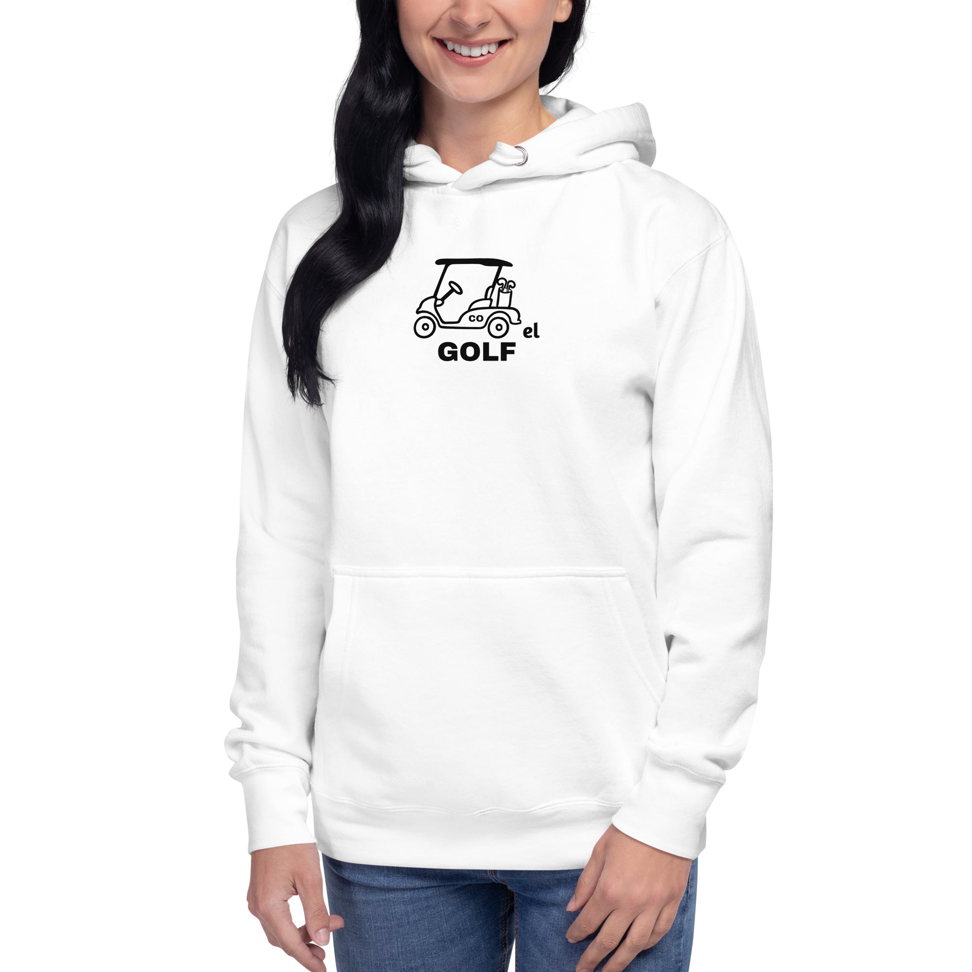 Unisex Hoodie "Born to golf, forced to work"