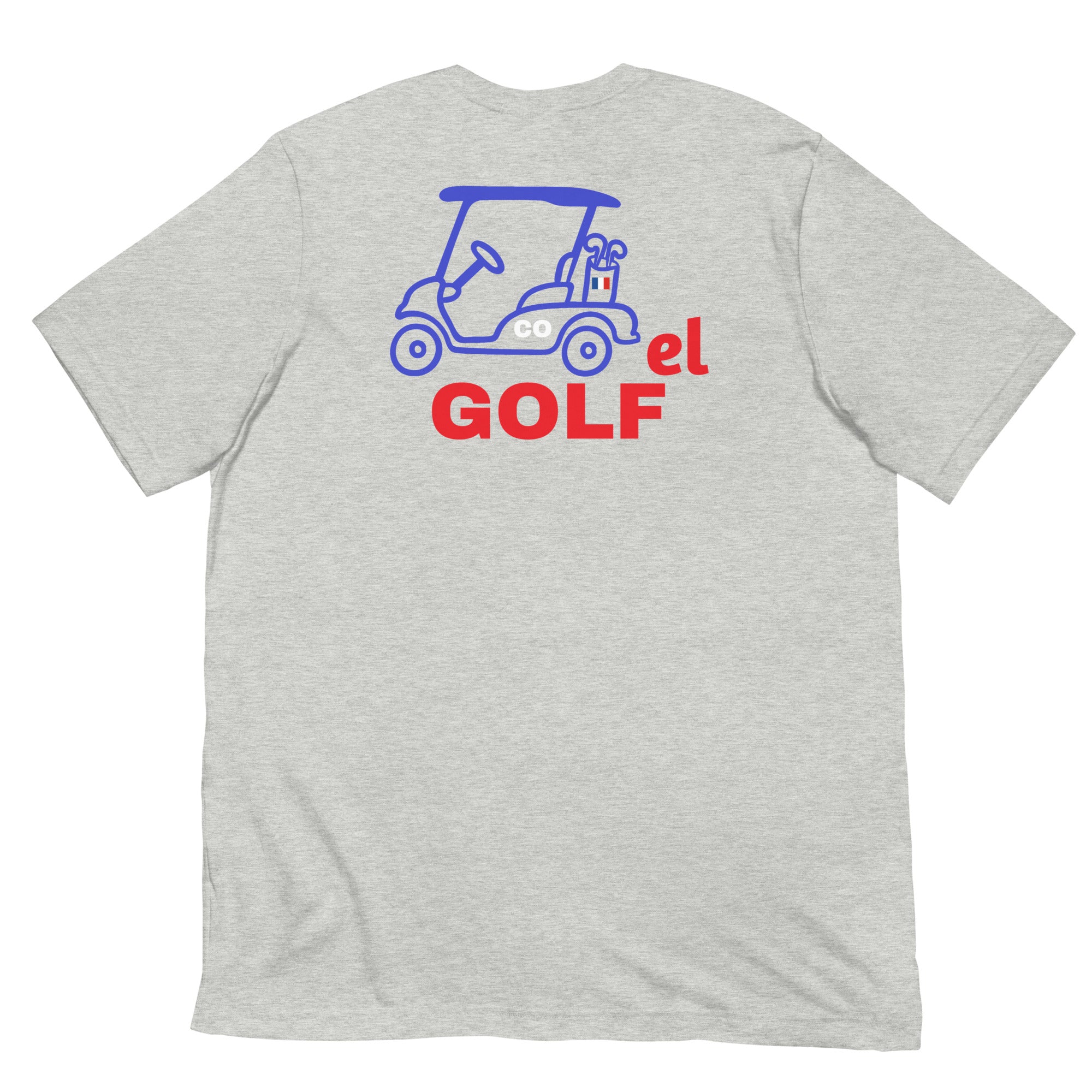 Unisex t-shirt "Cartel Golf France"