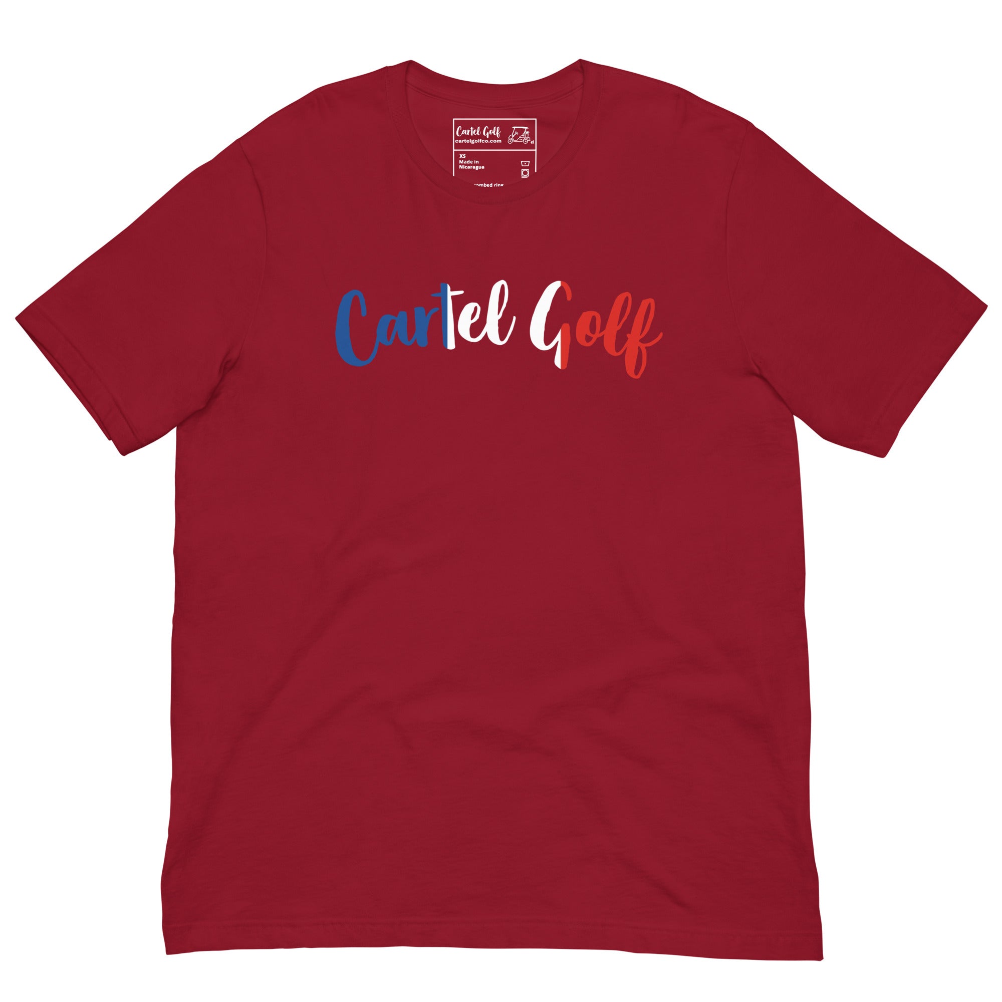 Unisex t-shirt "Cartel Golf France"