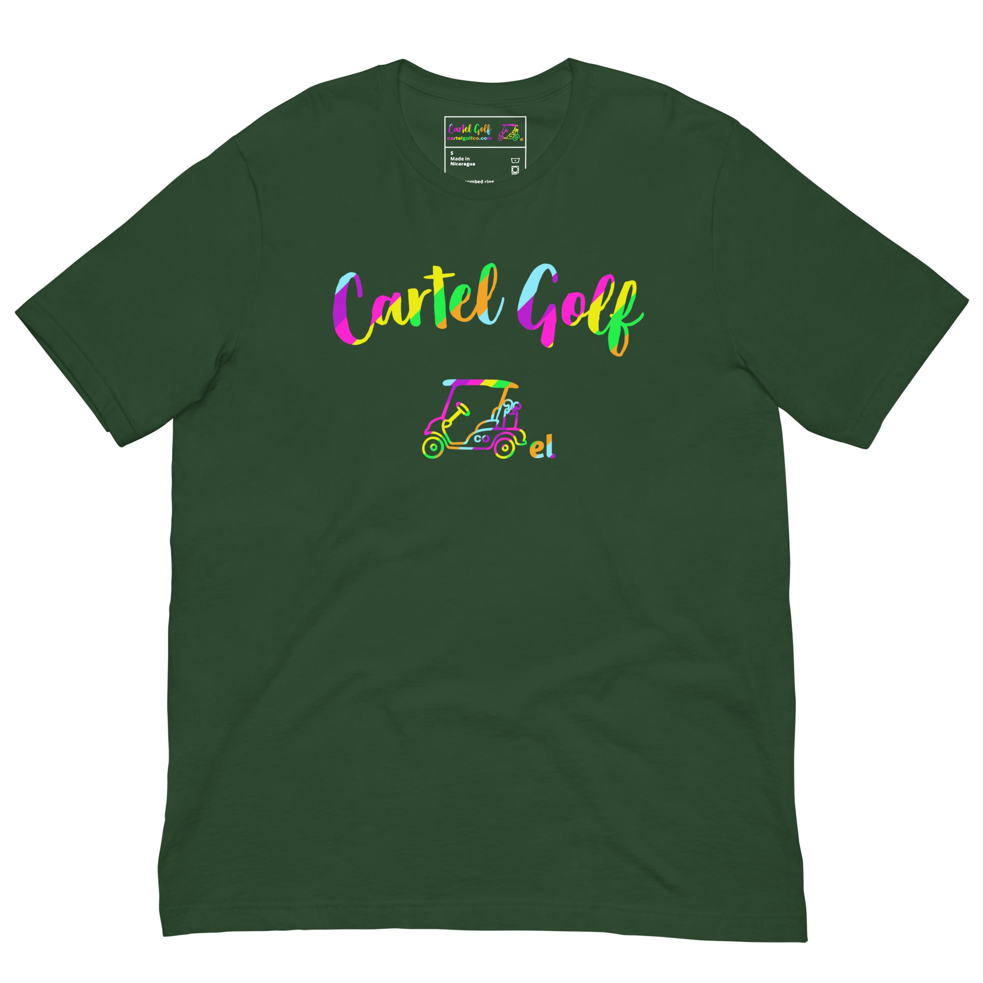 Unisex t-shirt "Cartel Golf Colorful"